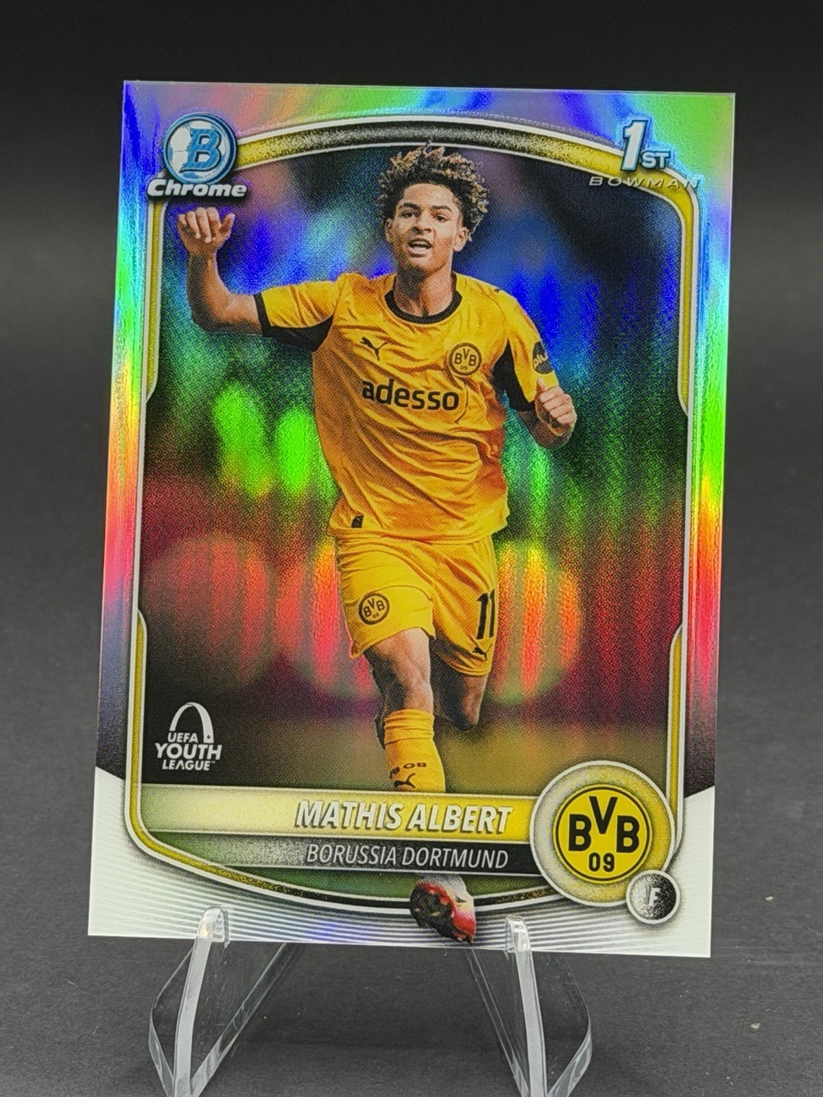 2025 Topps Chrome UCC Mathis Albert #BU-MA Bowman Youth League 1st Prospect