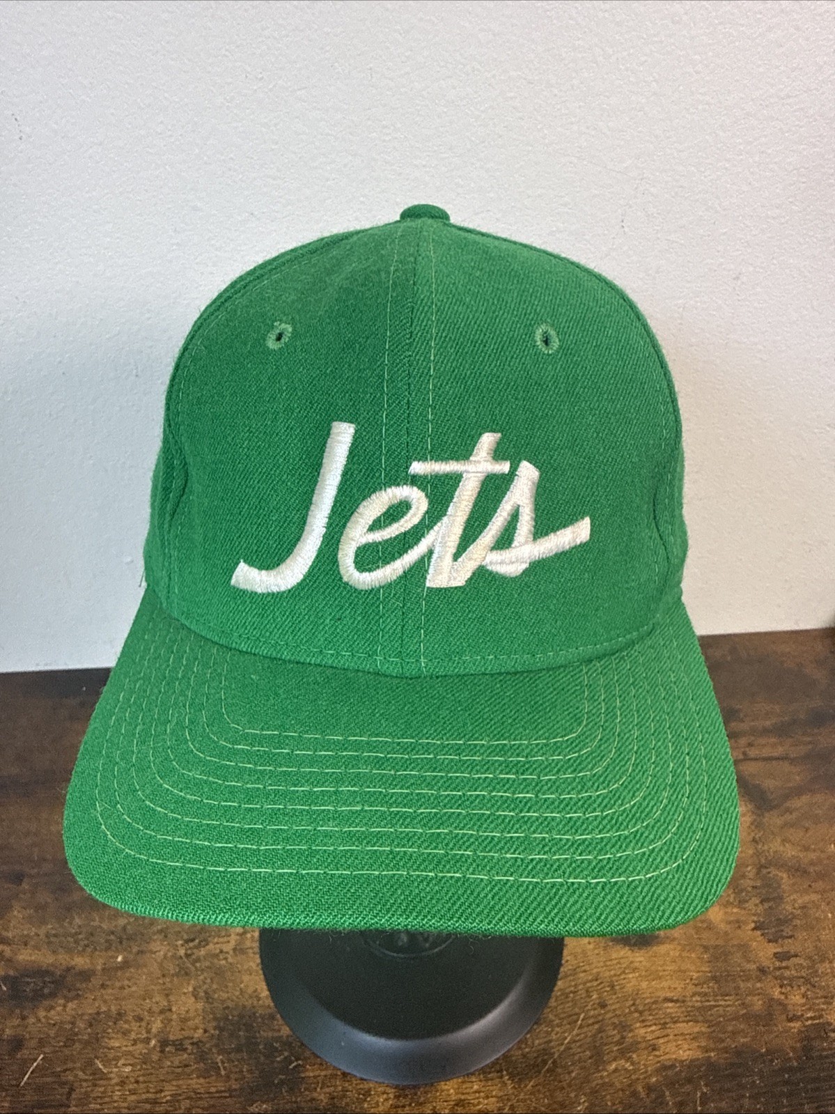 Vintage 1990s NY Jets Sports Specialties Snapback Hat – 100% Wool – Made in USA