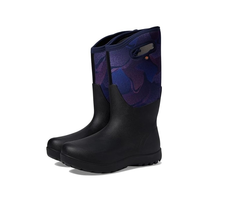 Bogs Women\'s Neoclsc Tall Abstract, Style: 73147-492, Color: Navy Multi, Size 12 Bogs Women\'s Neoclsc Tall Abstract, Style: 73147-492, Color: Navy Multi, Size 12