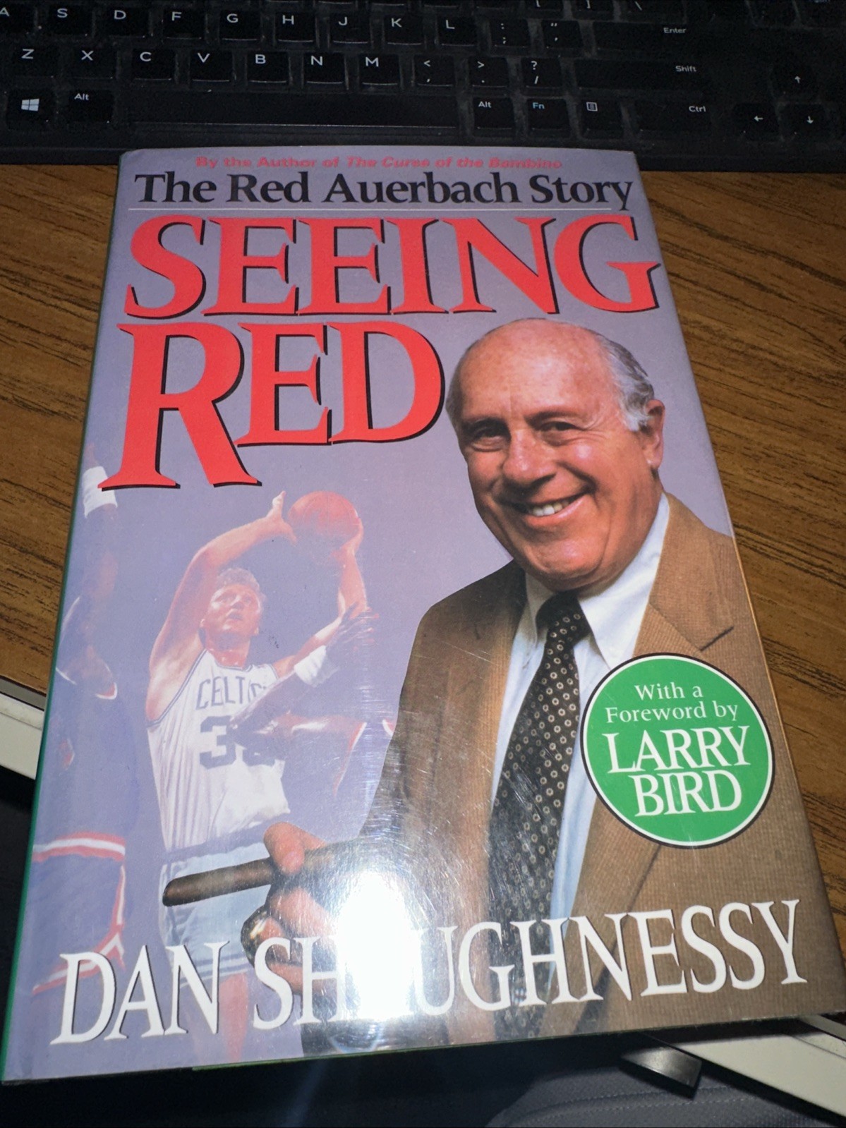 Red Auerbach Signed Copy Of Seeing Red The Red Auerbach Story Boston Celtics