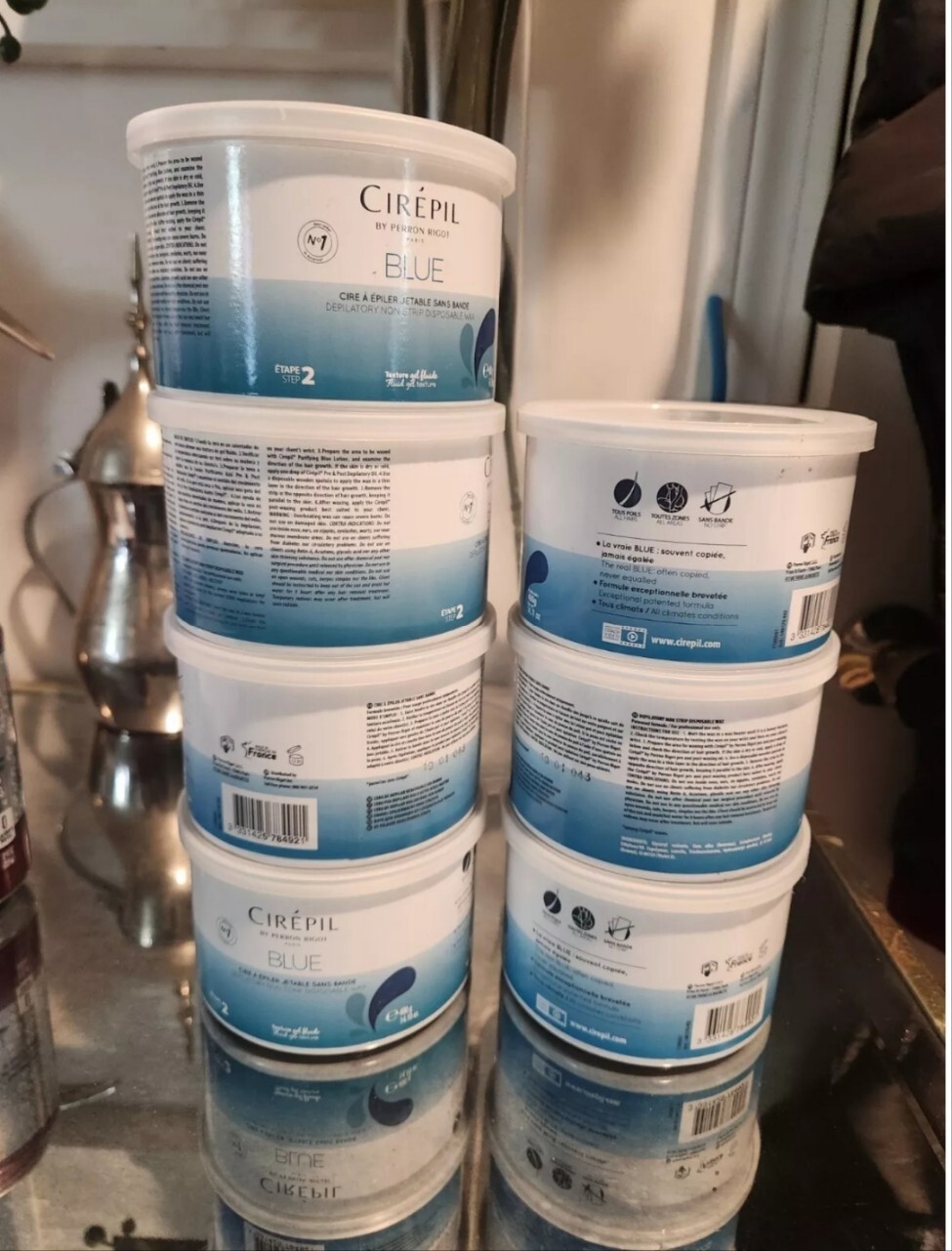 Cirepil - Blue - 400g / 14.11 oz Wax Tin - All-Purpose & Unscented - Perfect ... Cirepil - Blue - 400g / 14.11 oz Wax Tin - All-Purpose & Unscented - Perfect ...
