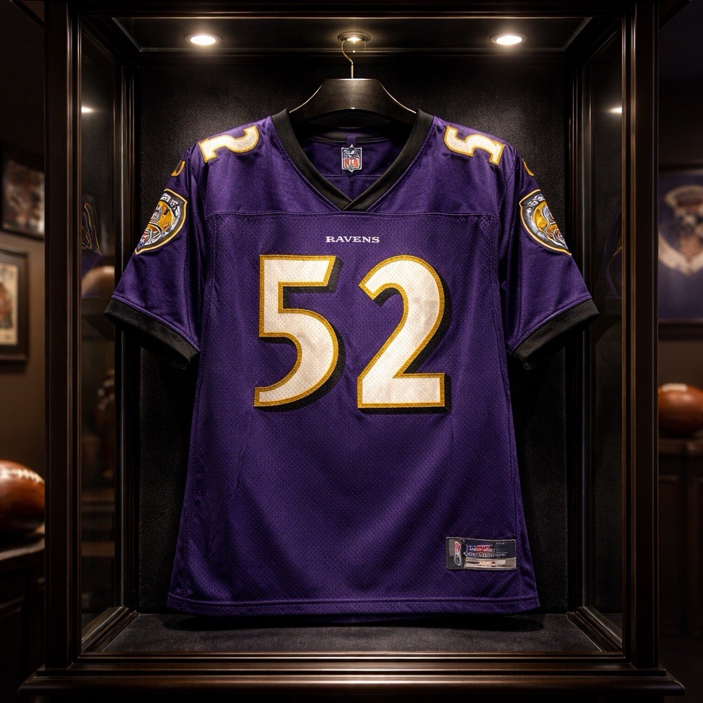 Reebok Baltimore Ravens Ray Lewis NFL Jersey Mens Medium Purple #52 Vintage 2004 Reebok Baltimore Ravens Ray Lewis NFL Jersey Mens Medium Purple #52 Vintage 2004