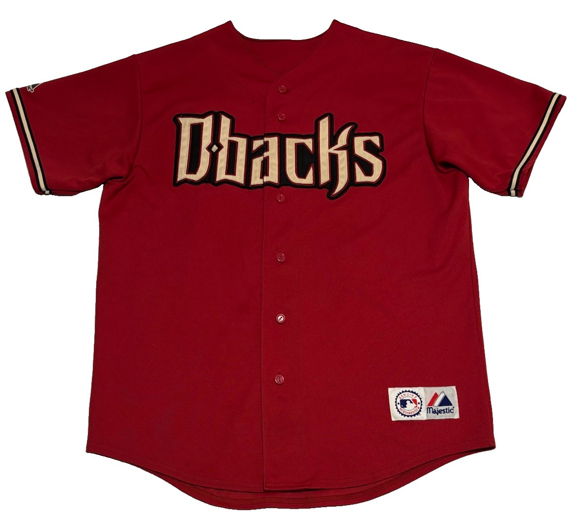 Vintage Majestic Max Scherzer #39 Arizona Diamondbacks Rookie Red Jersey Size L Vintage Majestic Max Scherzer #39 Arizona Diamondbacks Rookie Red Jersey Size L