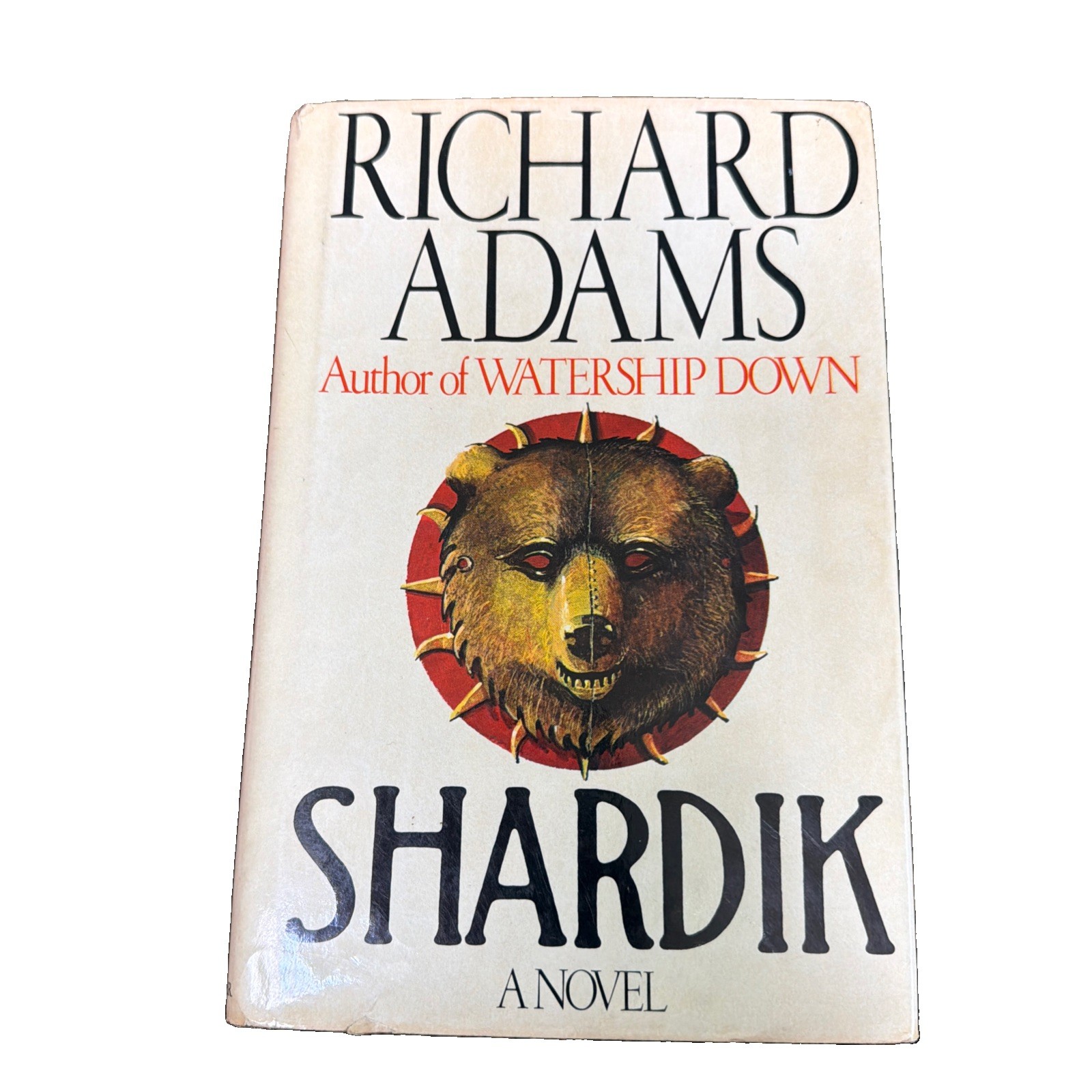 Shardik by Richard Adams -(1974) 1st edition 1st Printing -hardcover w/ DJ