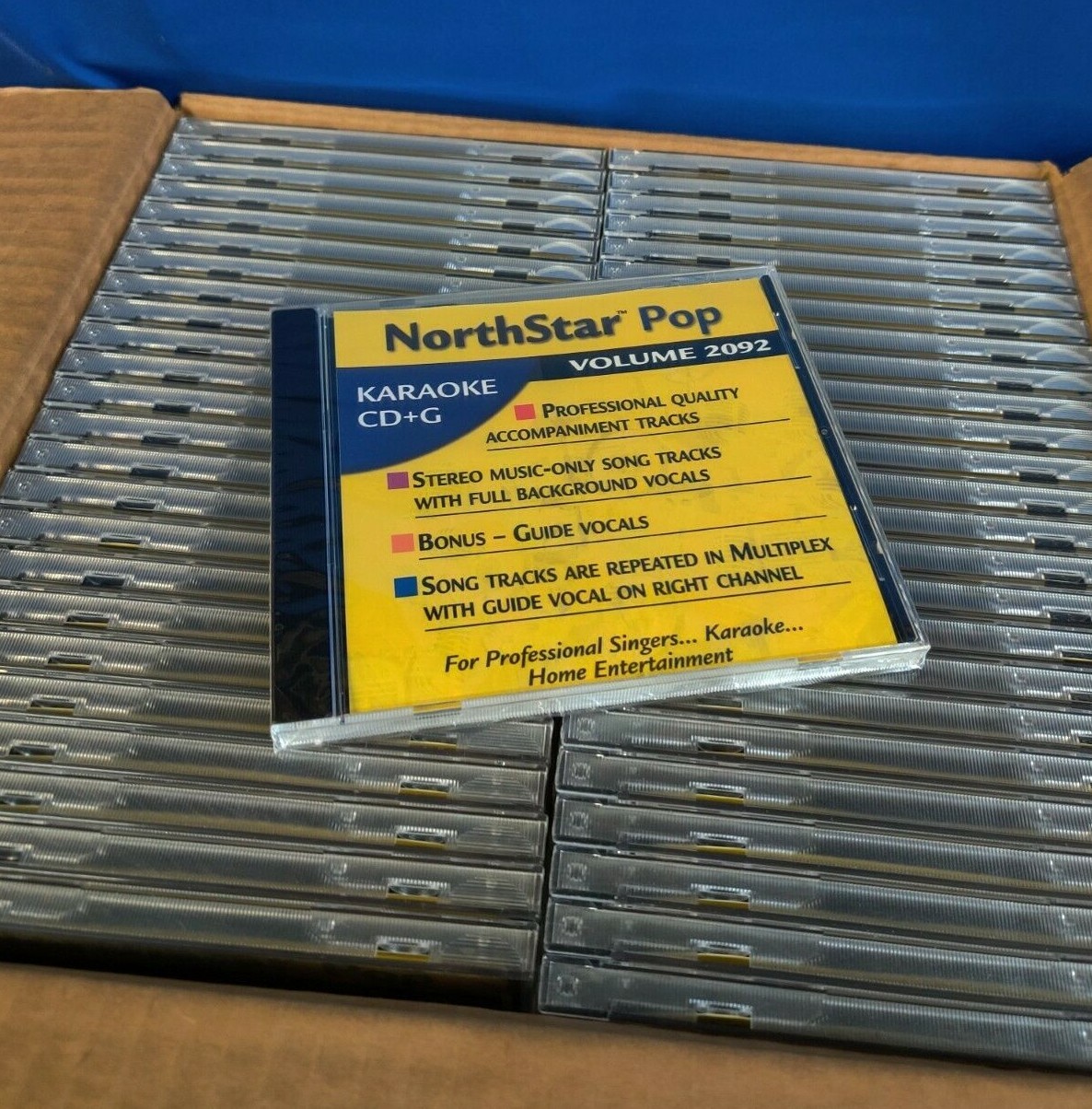 Case Lot of 50 early 2000s Quality CD Replacement Jewel Cases All SEALED 