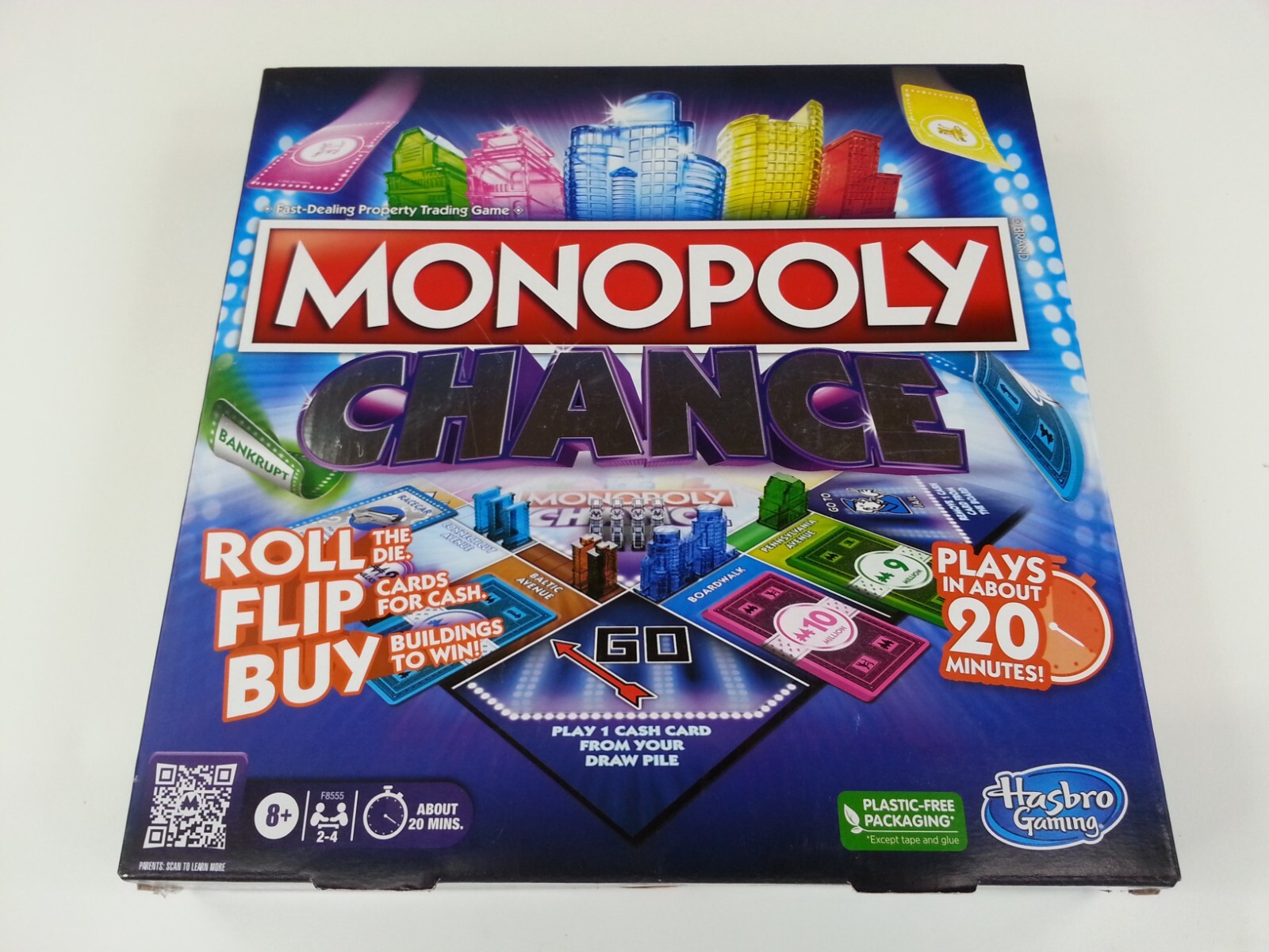NEW Monopoly Chance Roll Flip Buy Brand new