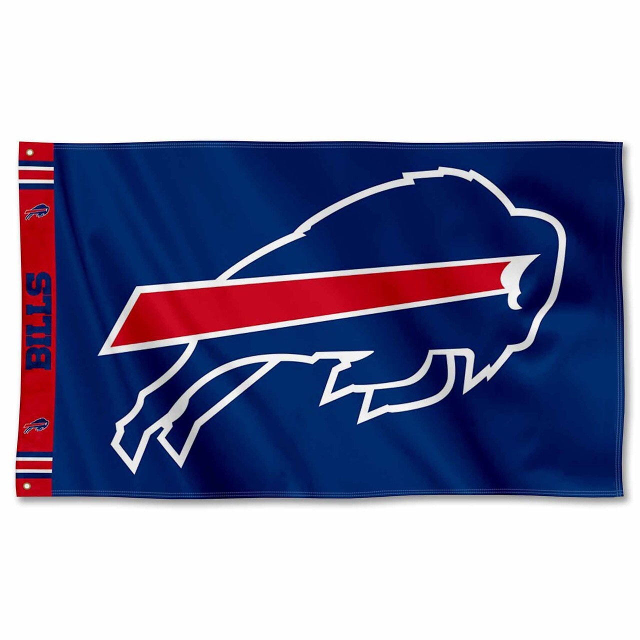 Buffalo Bills Football 3x5 ft Team & Name Logo Flag - NFL Gift Banner Buffalo Bills Football 3x5 ft Team & Name Logo Flag - NFL Gift Banner
