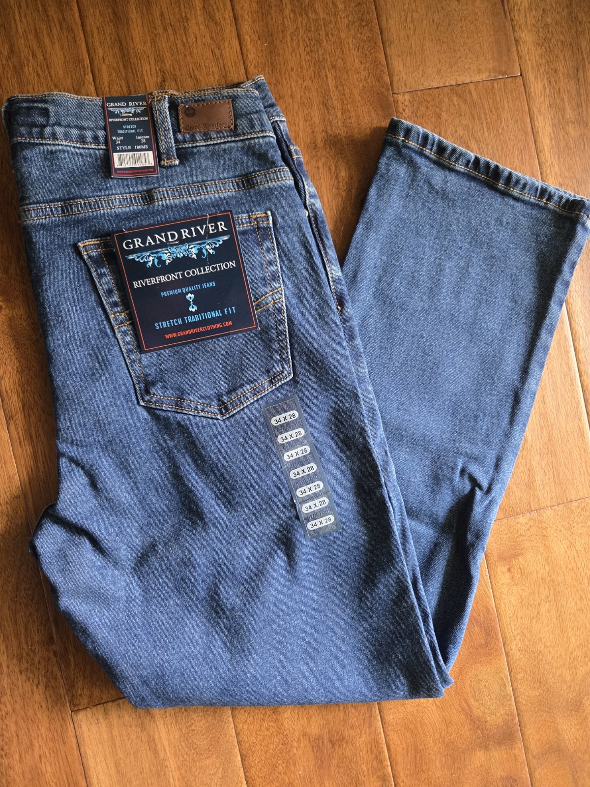 Grand River Men\'s Denim Jeans 34x28