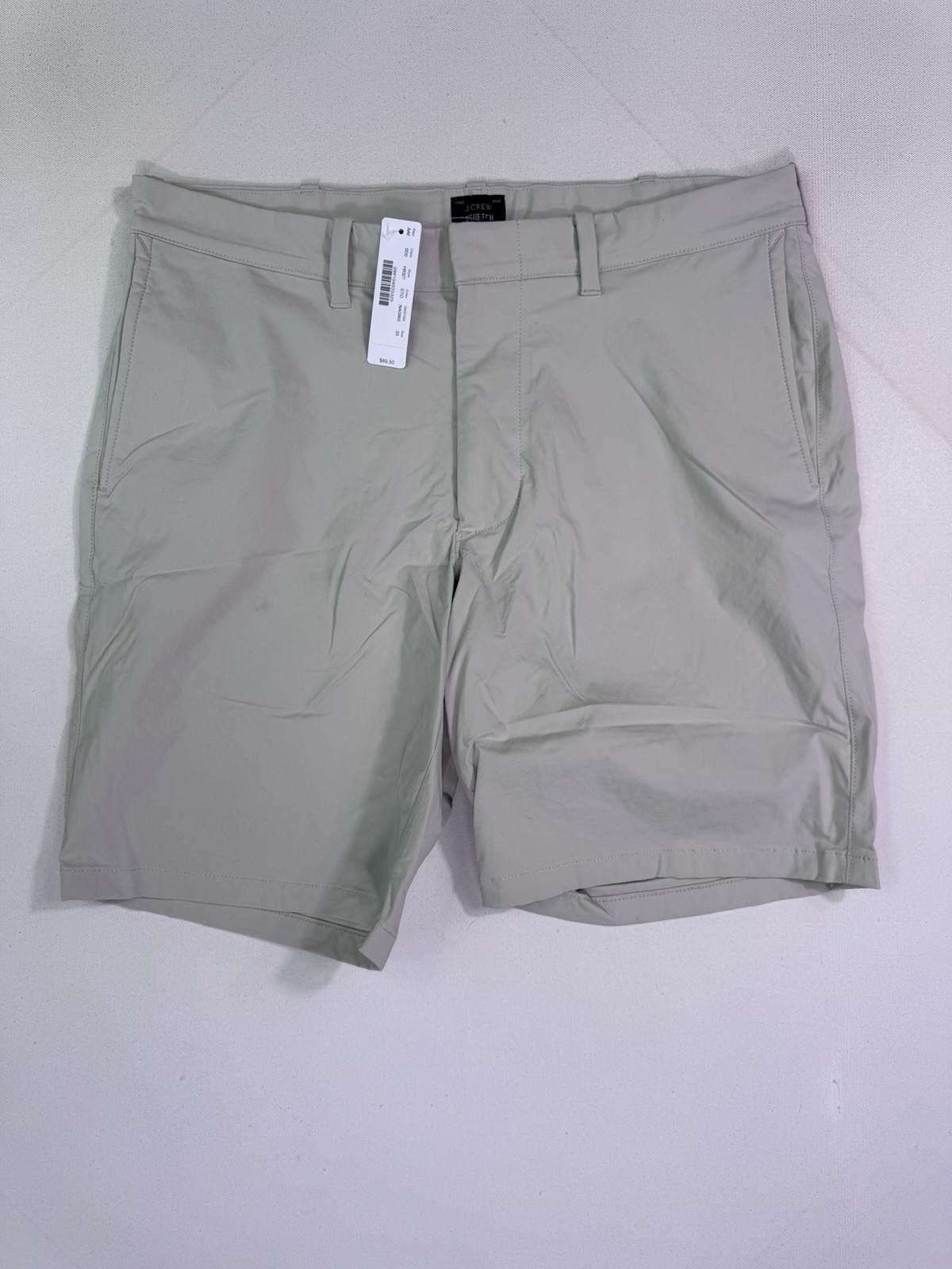J.Crew Tech Short Mens 33 H9327 Stone Beige Golf Hiking Performance Stretch NWT J.Crew Tech Short Mens 33 H9327 Stone Beige Golf Hiking Performance Stretch NWT