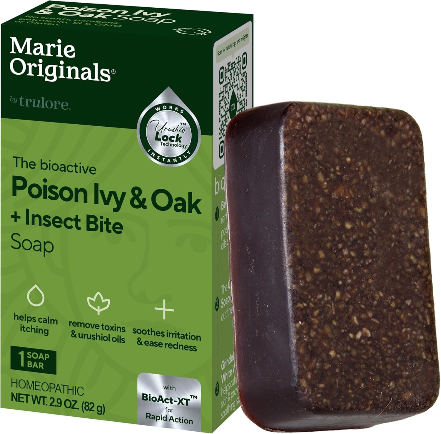 Marie Originals Poison Ivy/Oak Relief Soap - All Natural (No Original Packaging)
