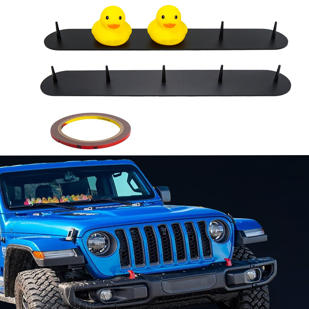 10 Prongs Duck Plug Rubber Duck Aluminum Mount For Jeep Dash and Fixed Display