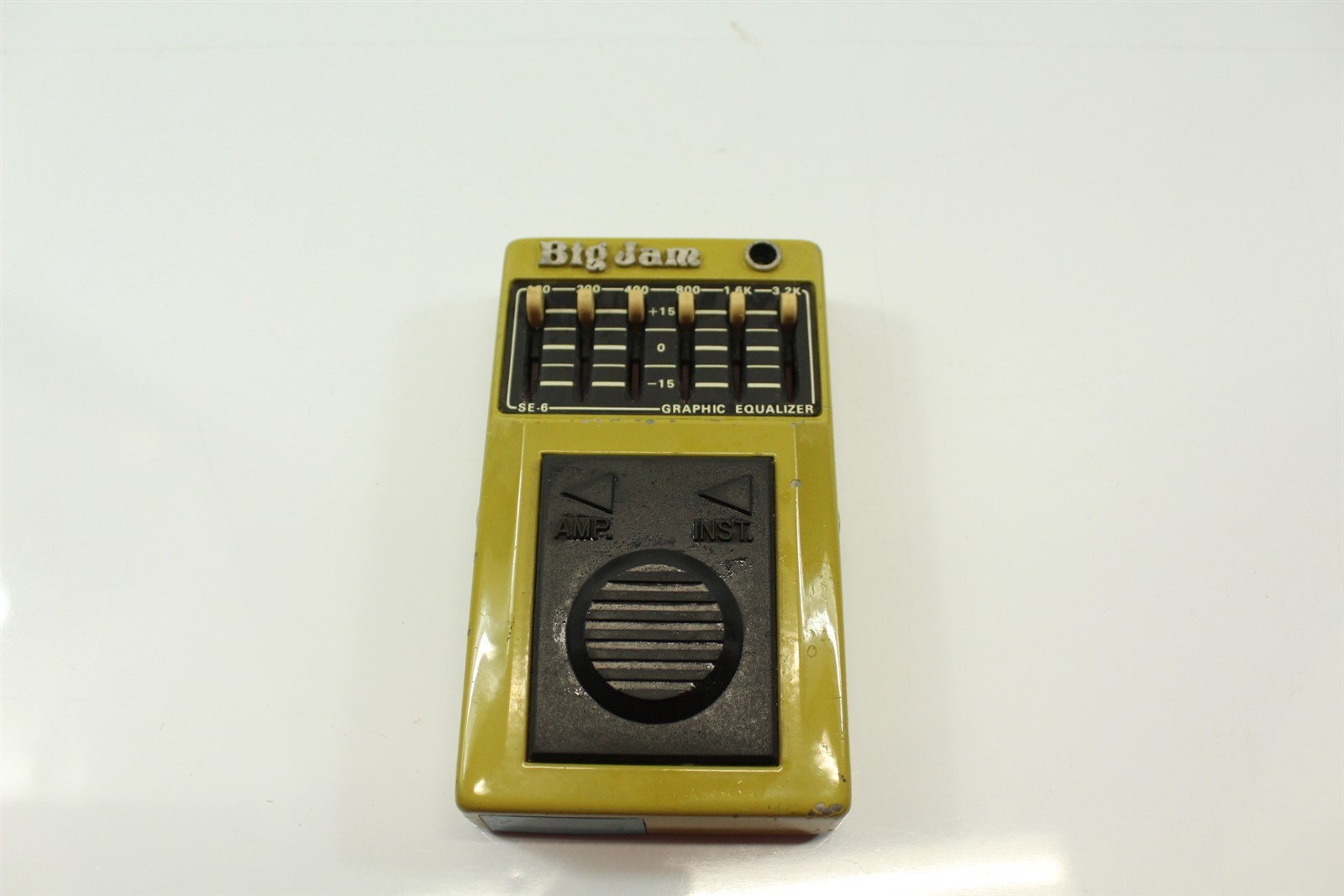 Vintage Big Jam Effects Pedal SE-6 Graphic Equalizer Untested As Is Parts Repair