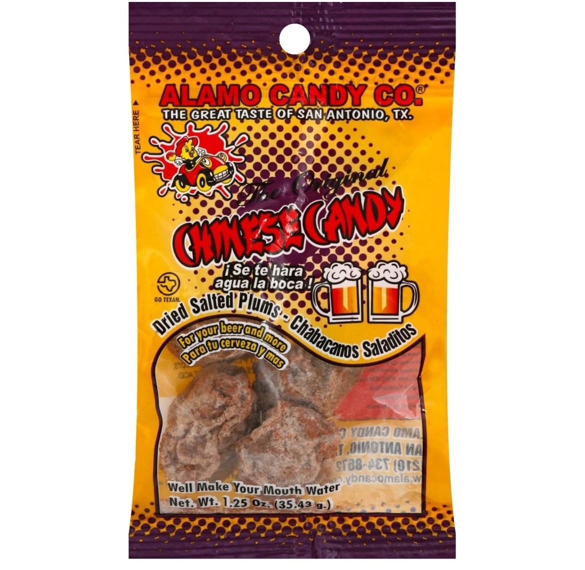 Alamo Candy Saladito Dried Salted Plums Chinese Candy