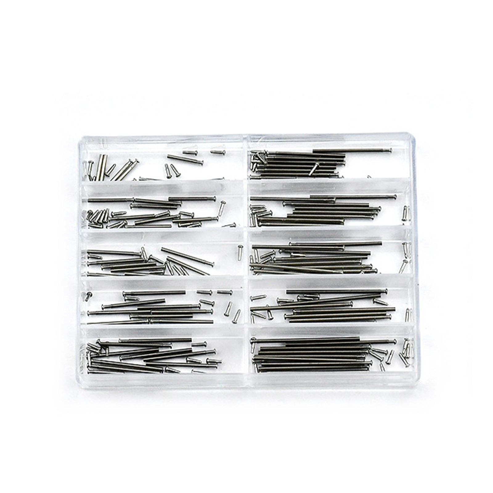 1.0mm Thick 8mm-26mm Tube Friction Pin Spring Bar for Watch Band Clasp Buckle A