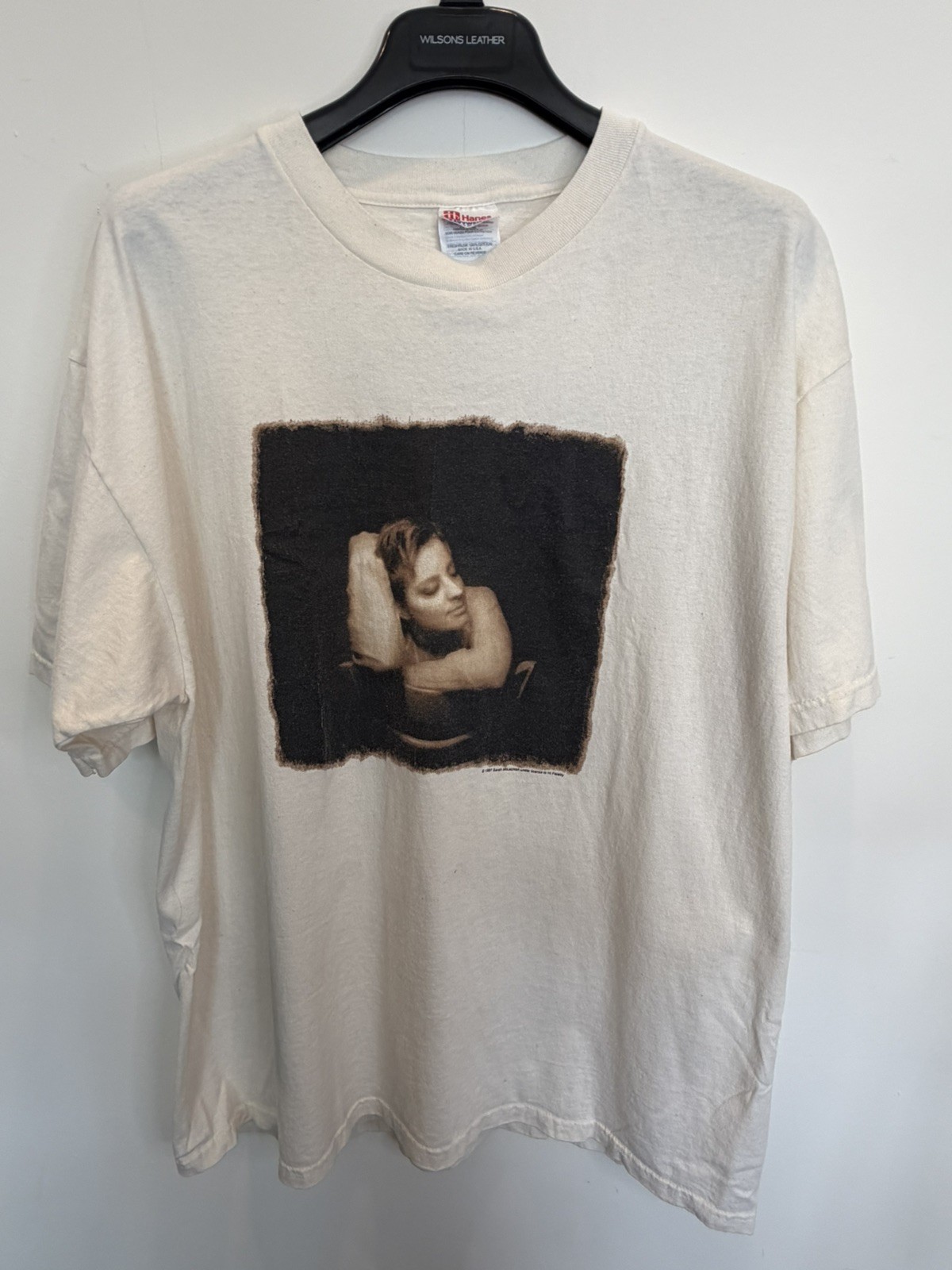 Sarah McLachlan Vintage 1997 Surfacing Concert Tshirt  USA Made XL Dual Sided