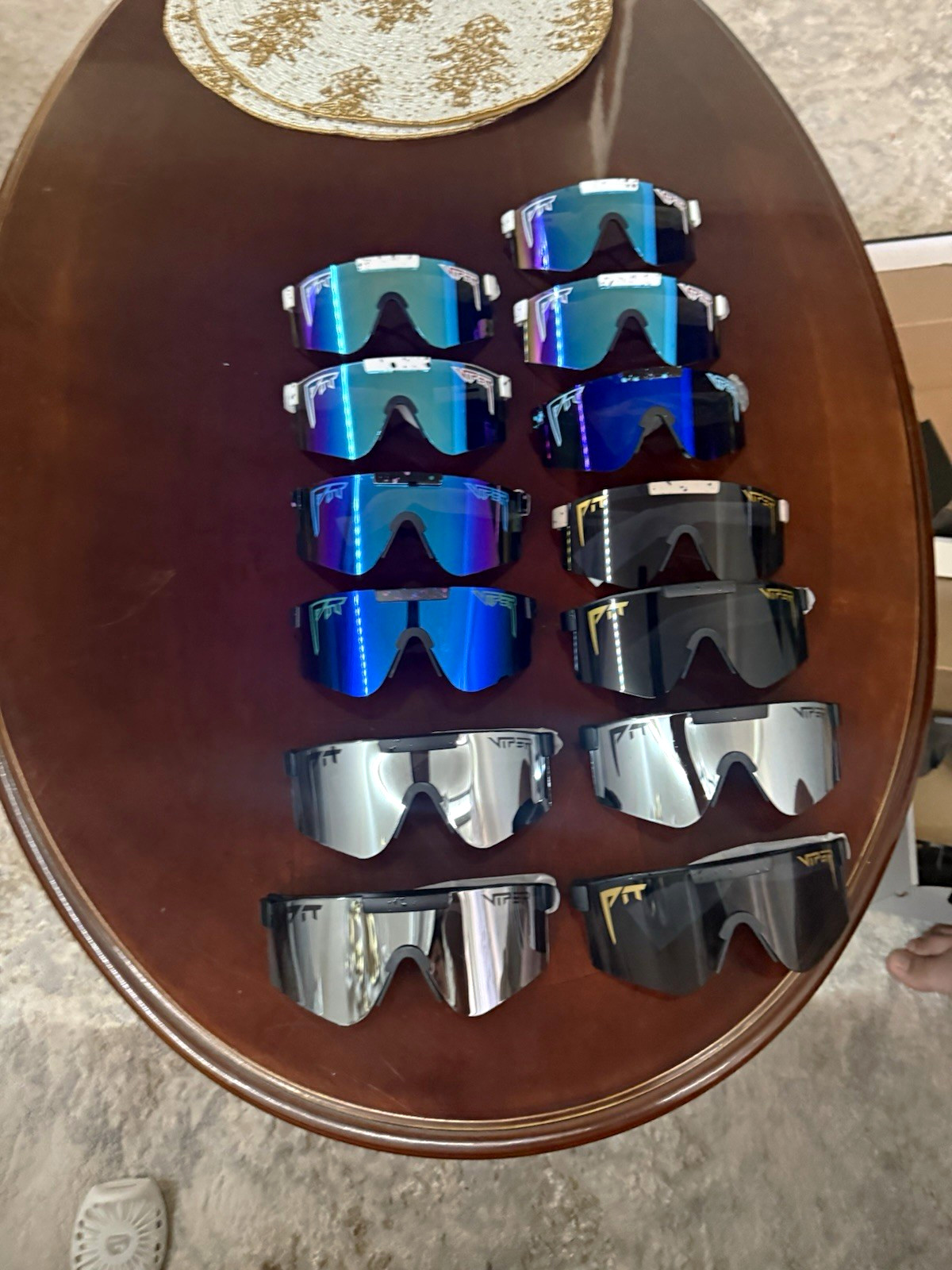 Pit viper sunglasses if you send me offer for 20$ i give you on $20each 25 pairs Pit viper sunglasses if you send me offer for 20$ i give you on $20each 25 pairs