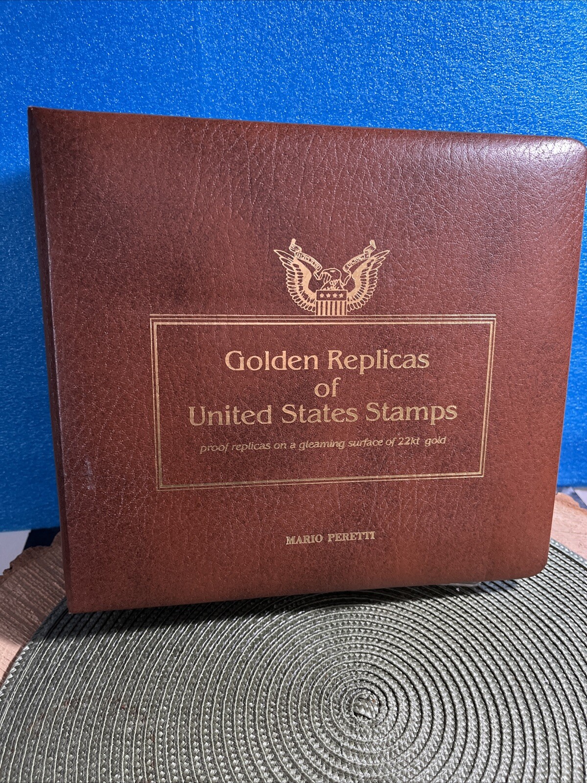 Golden Replicas Of United States Stamps Set of 36 22k Gold