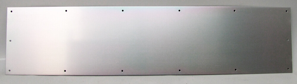 Vintage BALDWIN 8” x 34” Satin Aluminum Finish DOOR KICK PLATE NOS 2000-280