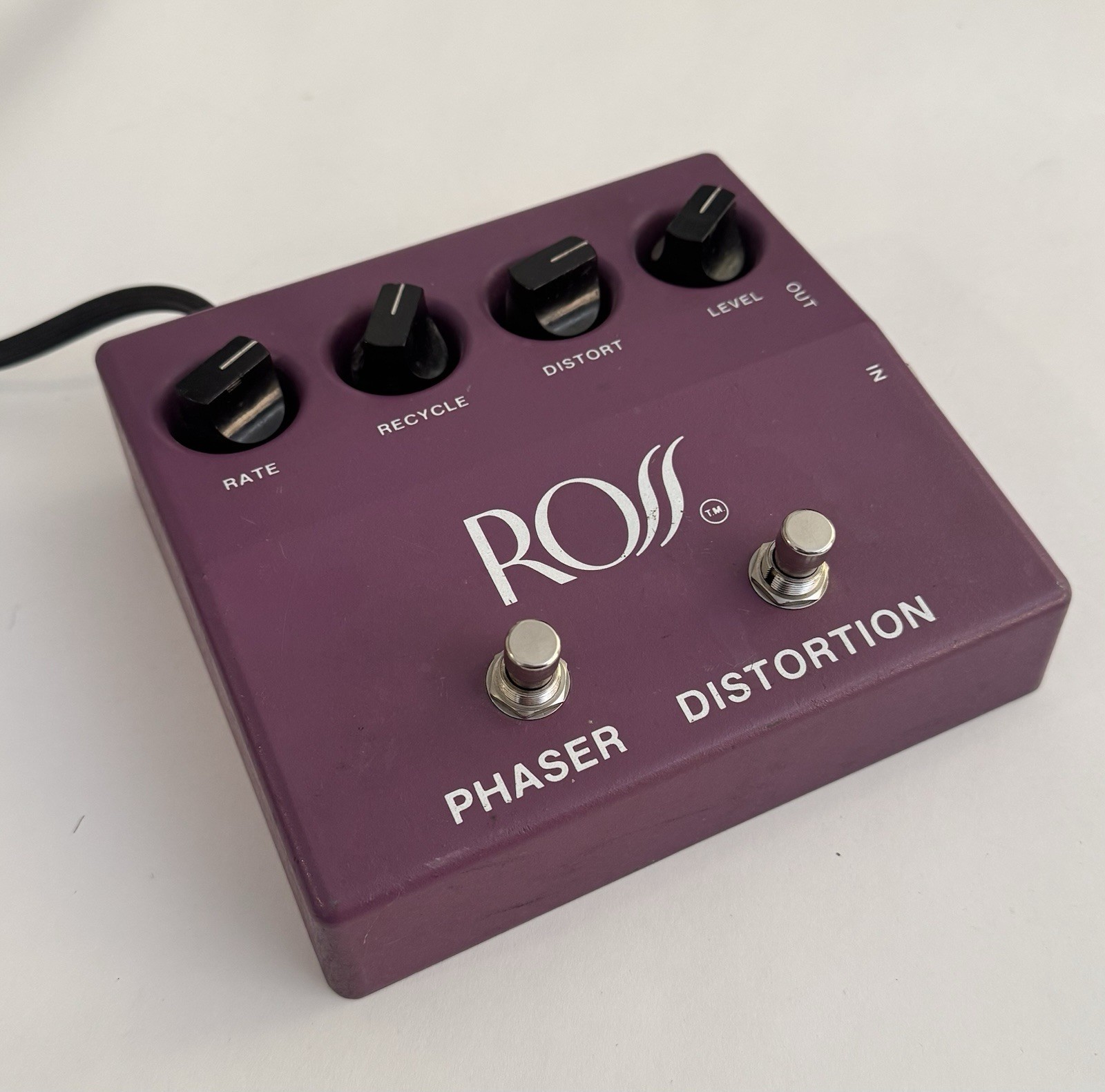 Vintage Ross Distortion Phaser Pedal Vintage Ross Distortion Phaser Pedal