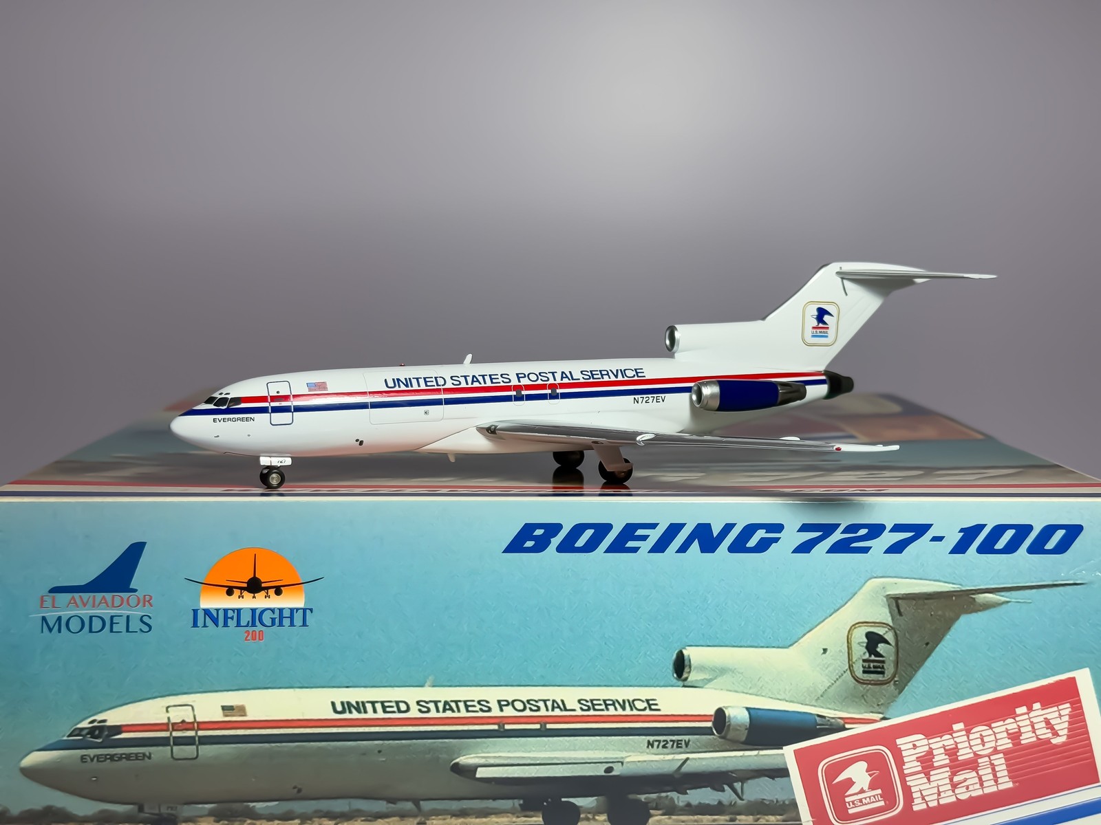 InFlight200 1:200 United Parcel Service (UPS) Boeing 727-100F N727EV