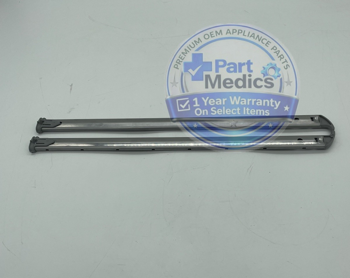 ✅ SET OF TWO (R&L) OEM Bosch Dishwasher Third Rail Kit 00744815 SHIPS FREE