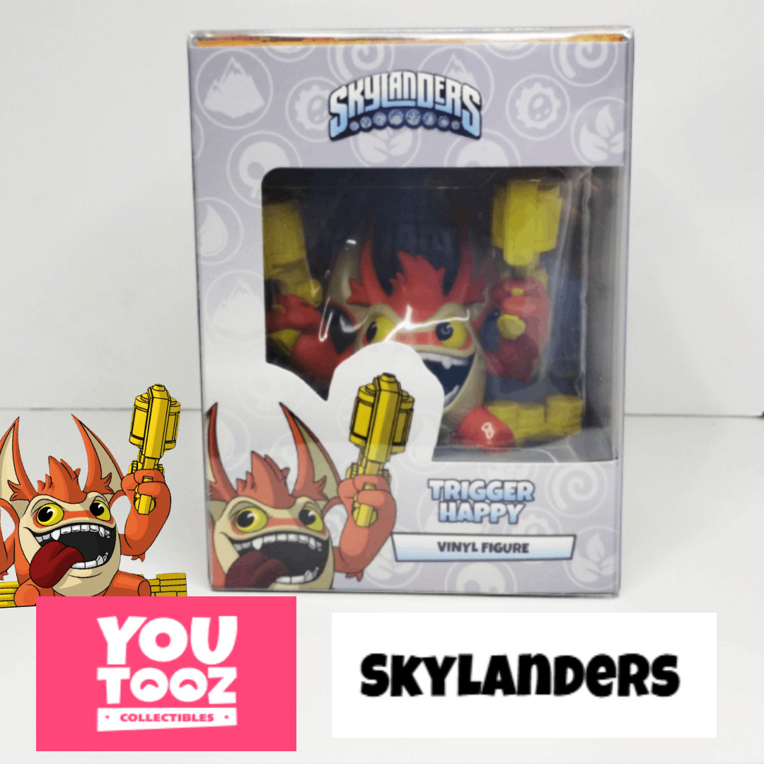 NEW YOUTOOZ Skylanders Collection TRIGGER HAPPY Vinyl Figure #0 IN HAND🔥 NEW YOUTOOZ Skylanders Collection TRIGGER HAPPY Vinyl Figure #0 IN HAND🔥