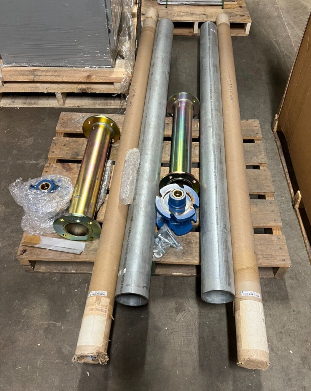 Weil Vertical Column Sump Pump Parts, Shaft, Shaft Housing, and Riser - new