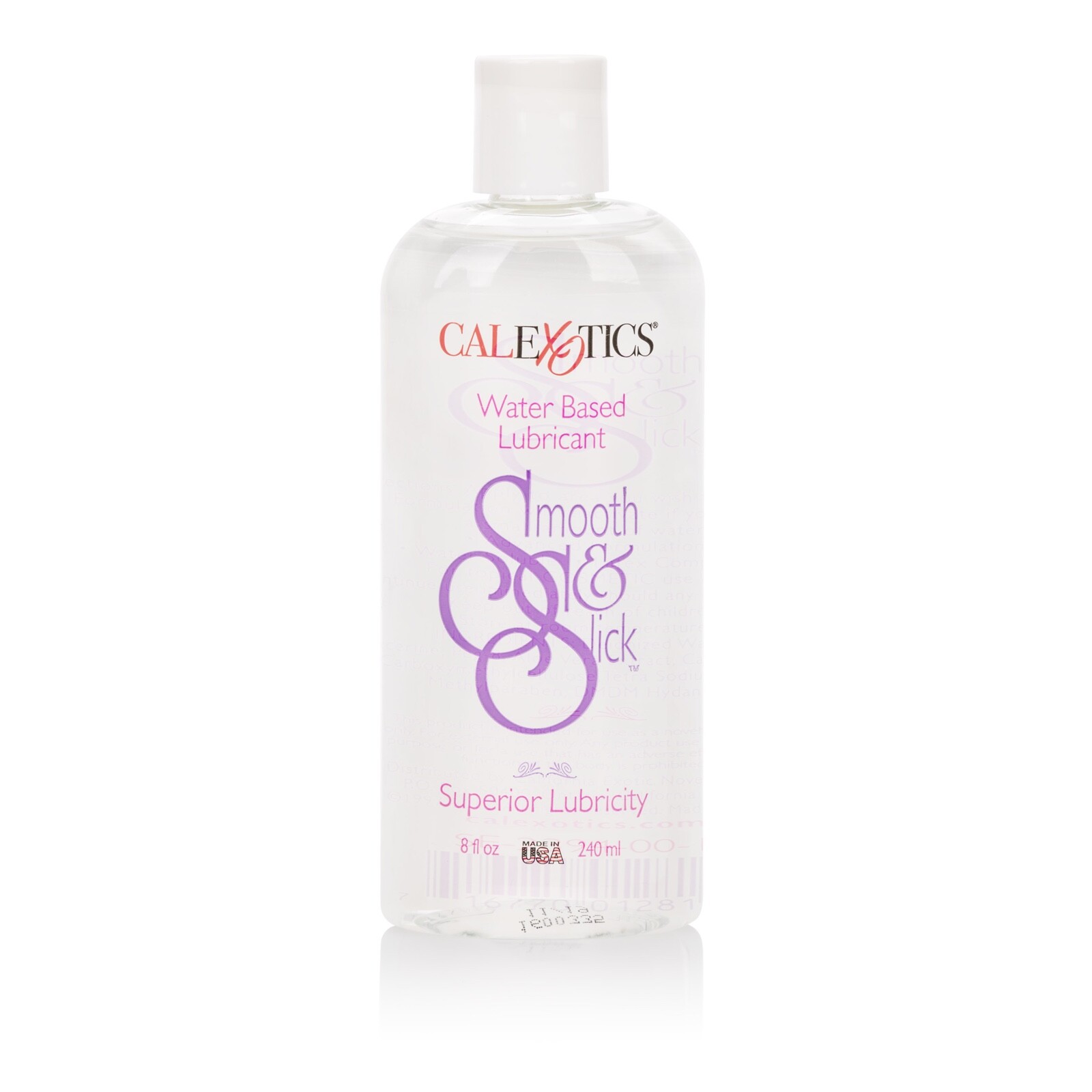 Smooth & Slick Lubricant 8 oz. Water Based Lubricant Calexotics Best Seller Lube