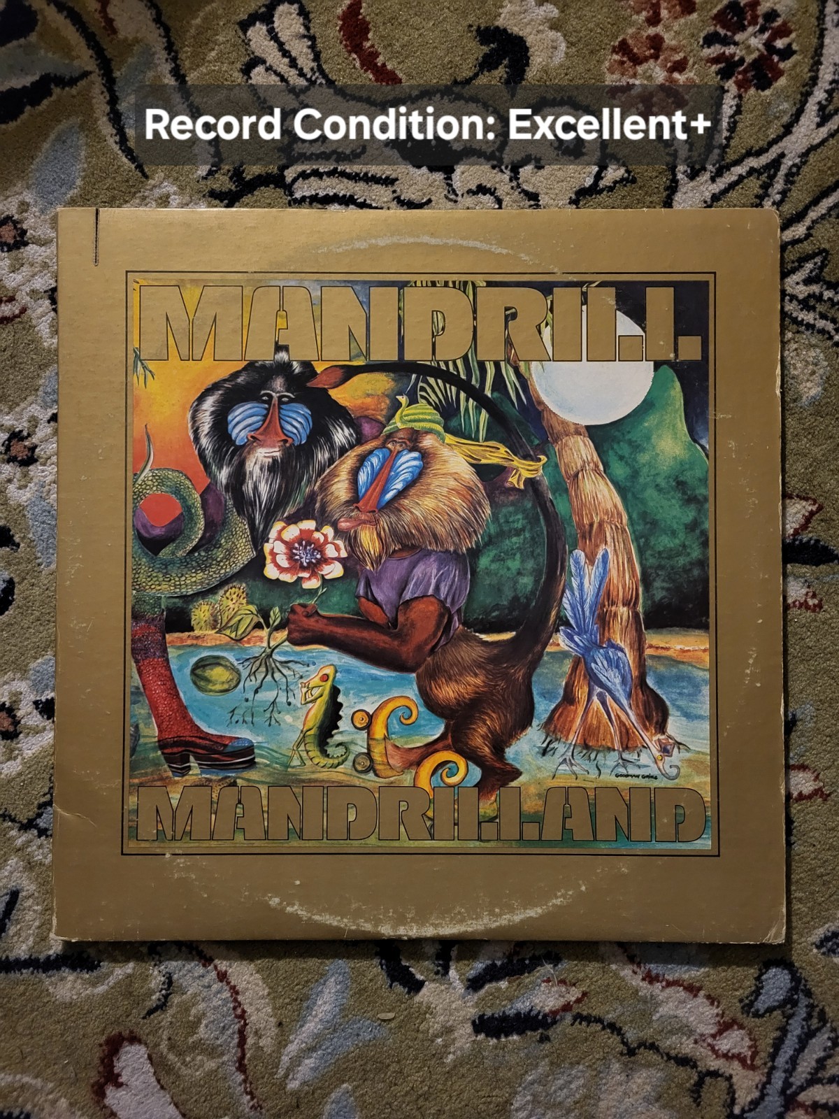 Mandrill “Mandrilland” 1974 Double LP Gatefold Polydor PD 2-9002 1974 EXC+
