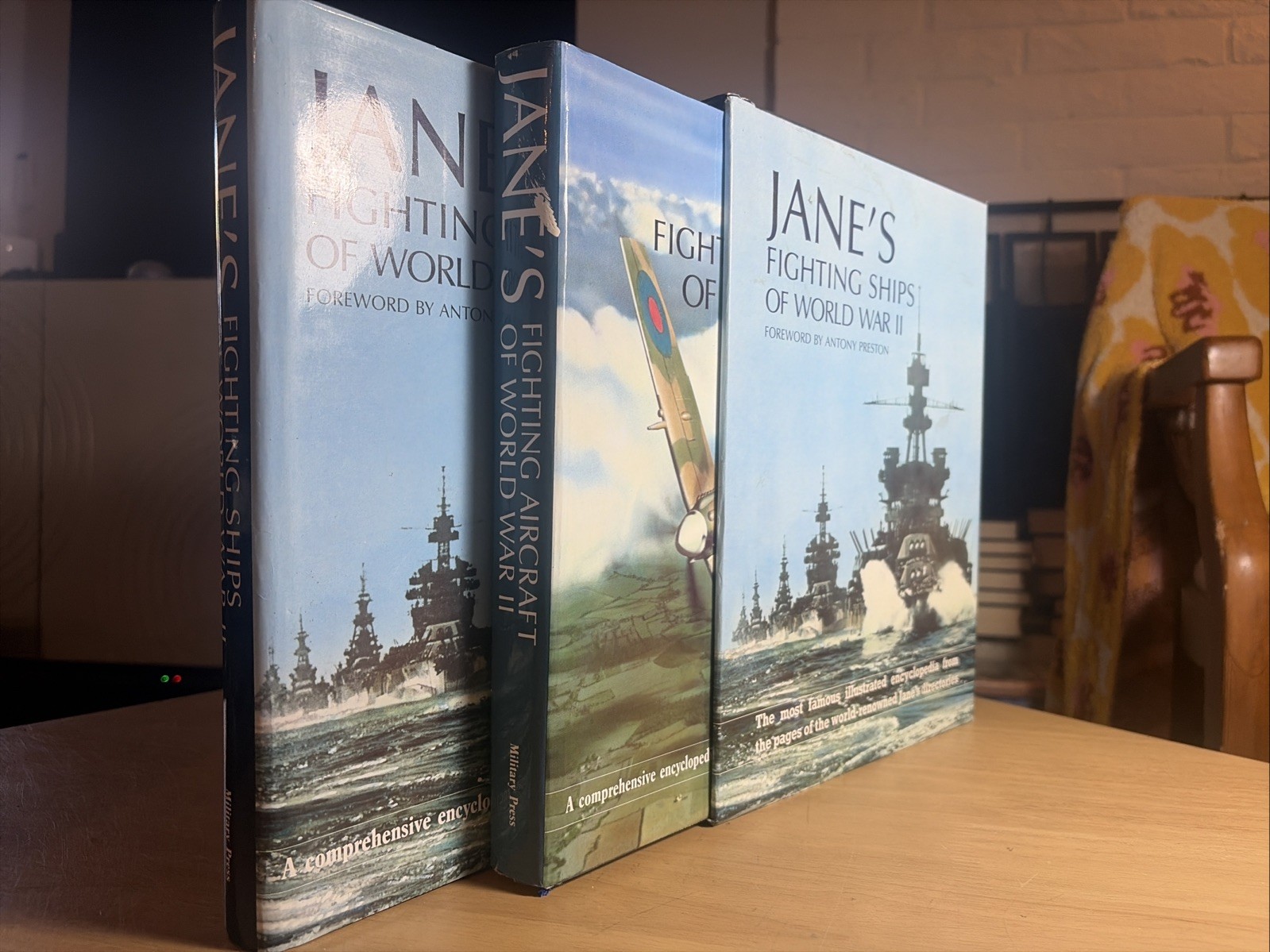 Jane's Fighting Ships of WW II / Jane's Fighting Aircraft of WW II BIG Boxed Set