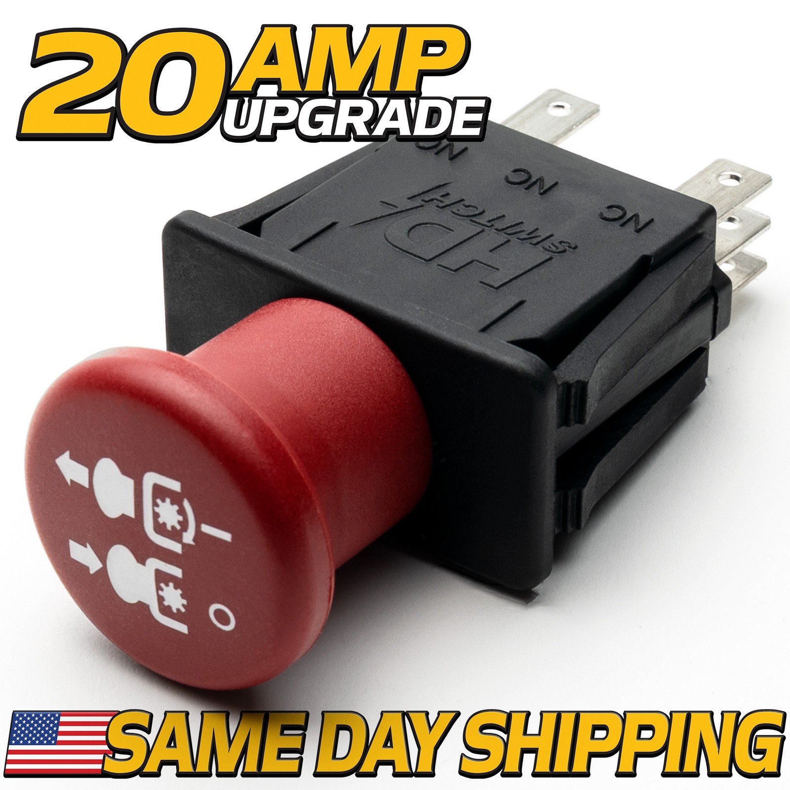 Clutch PTO Switch for Ariens Gravely 00522100 - 20 AMP Upgrade Clutch PTO Switch for Ariens Gravely 00522100 - 20 AMP Upgrade