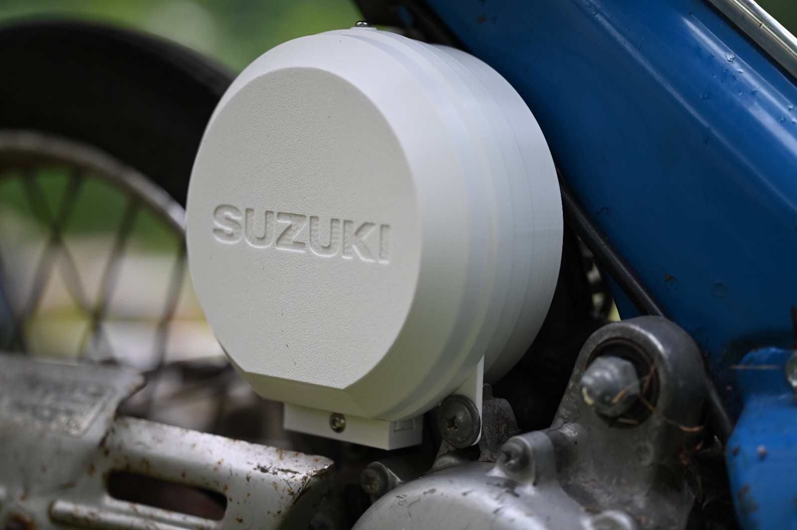 3D Printed - Suzuki FA50 Shuttle Air Box Filter Housing - Complete