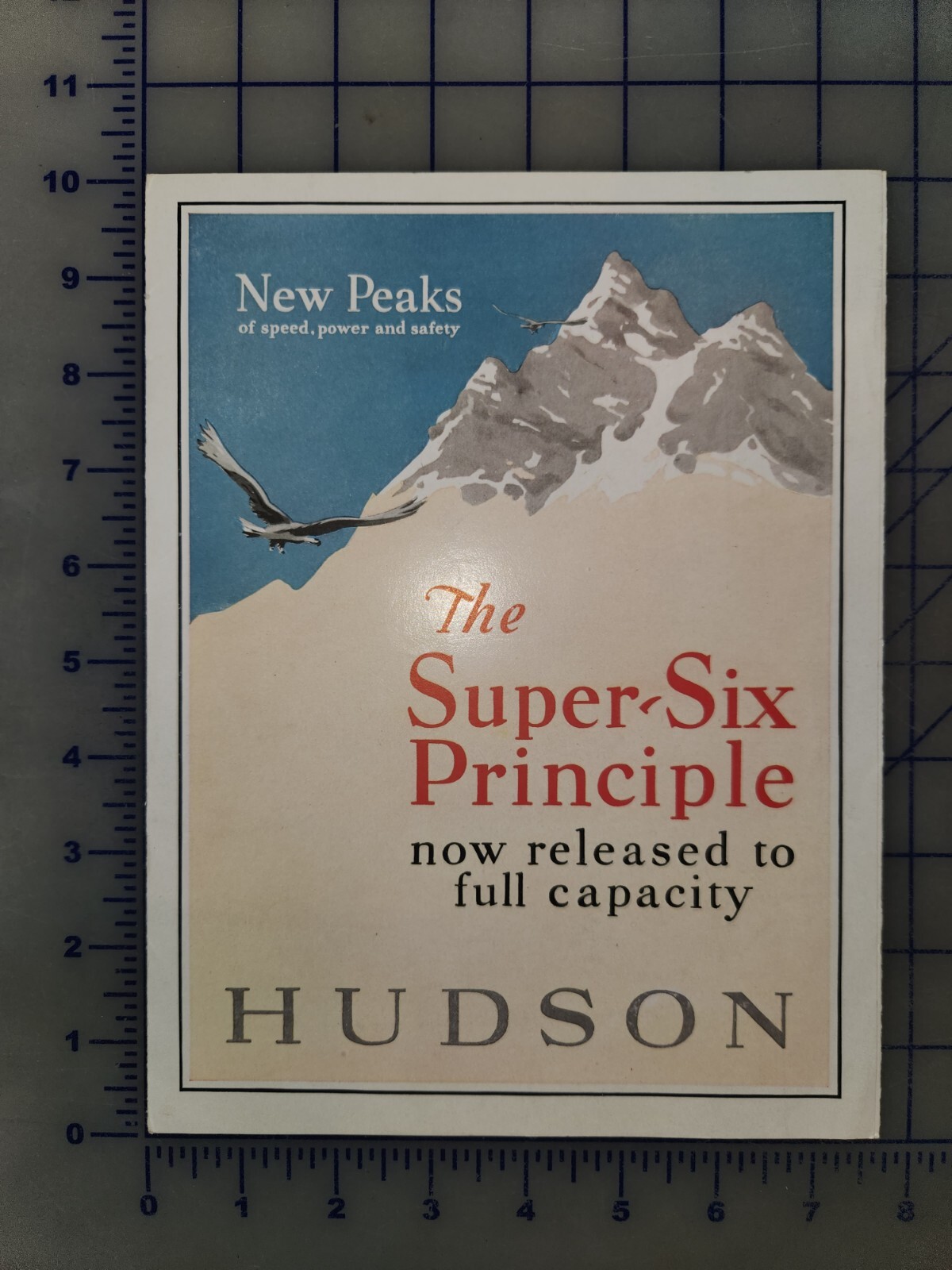 1927 Hudson Brochure Folder Original