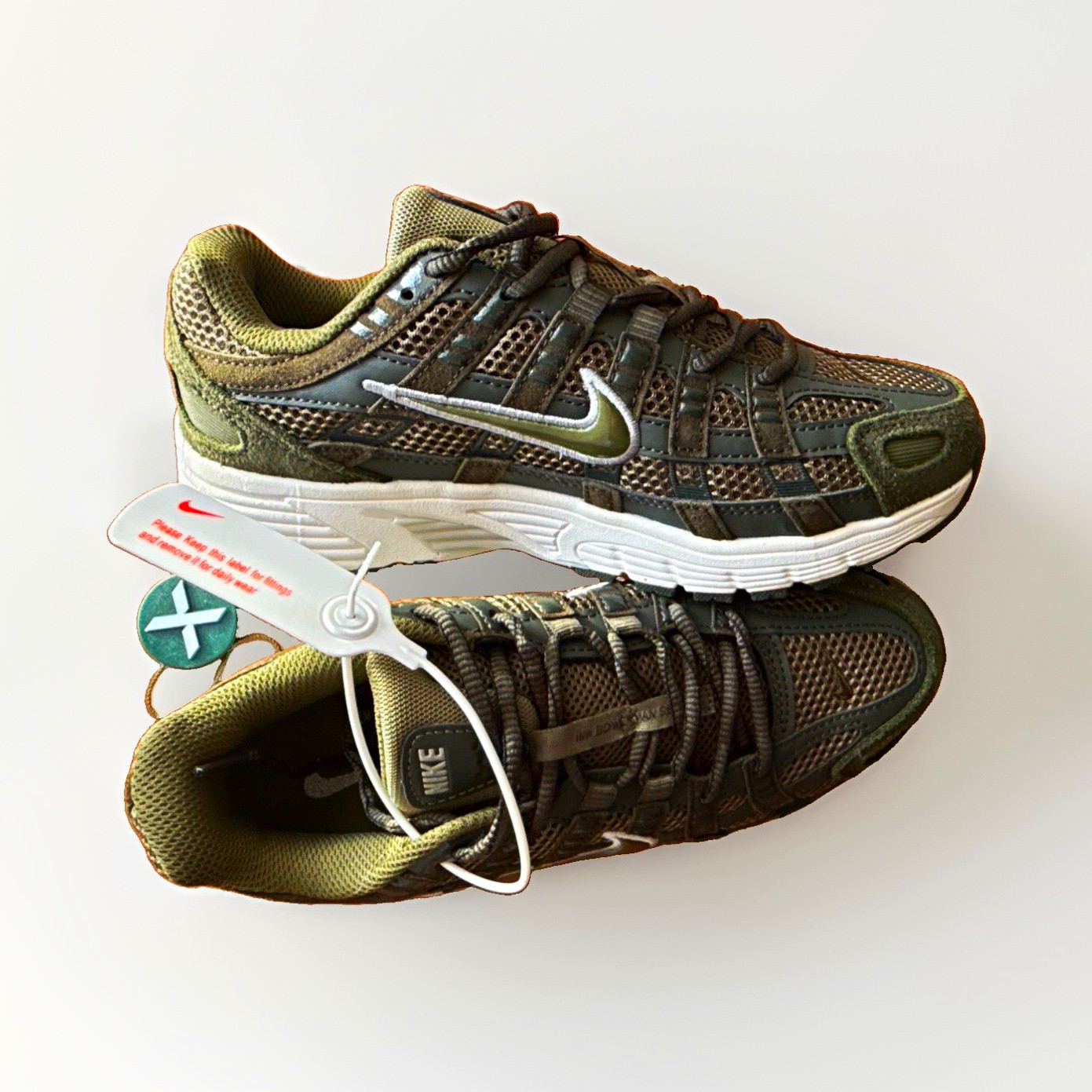 NEW Nike P-6000 SE Sequoia Phantom Mesh Low Top Lace-Up Sneakers HF0015-301 NEW Nike P-6000 SE Sequoia Phantom Mesh Low Top Lace-Up Sneakers HF0015-301