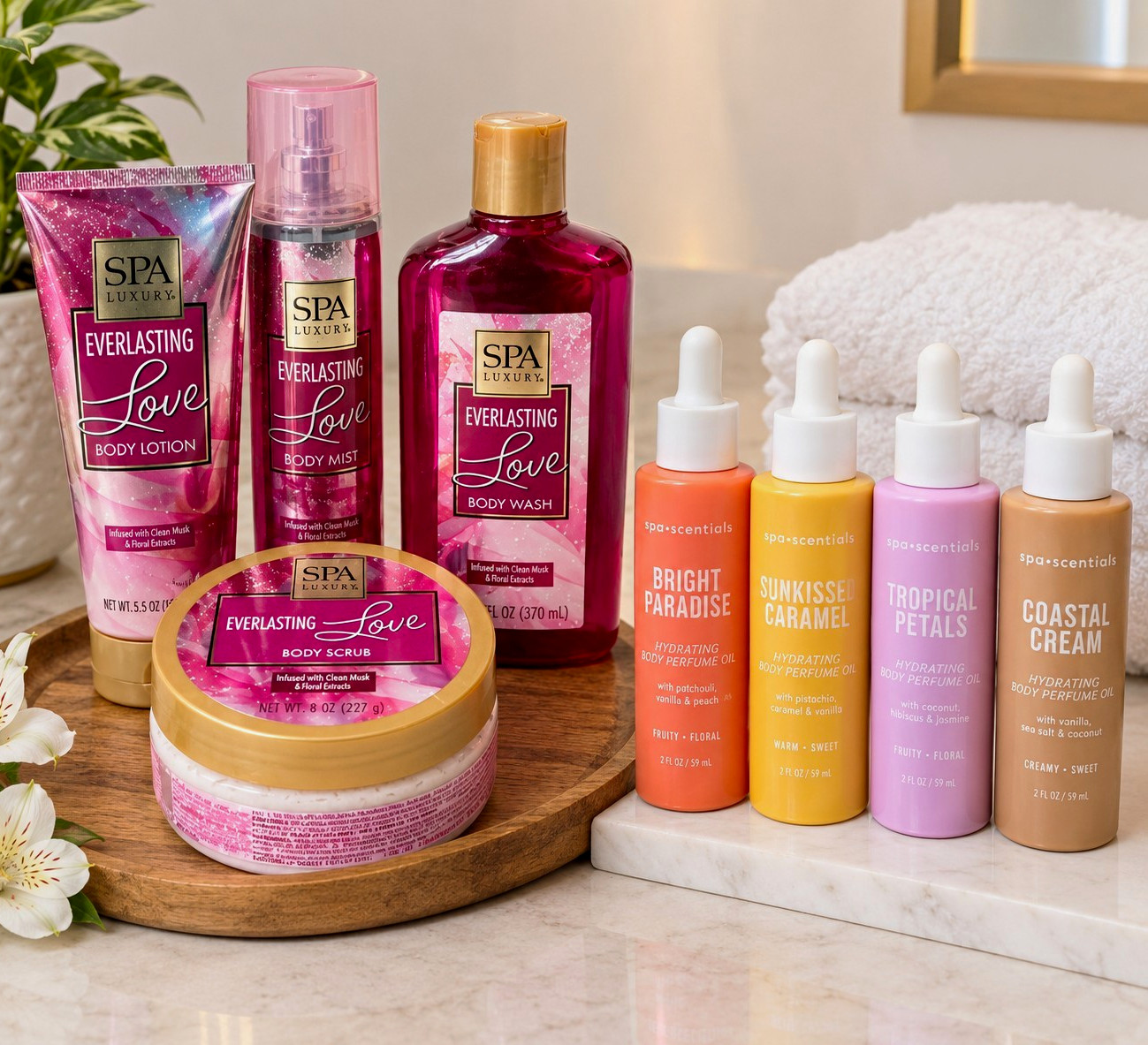 Skin & Body SPA LUXURY spa•scentials Bundle 5,10,15&20 Items Skin & Body SPA LUXURY spa•scentials Bundle 5,10,15&20 Items