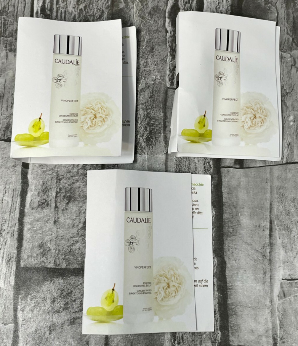 3 Pack Caudalie VinoPerfect Concentrated Brightening Essense 5 ML/0.16 fl oz New