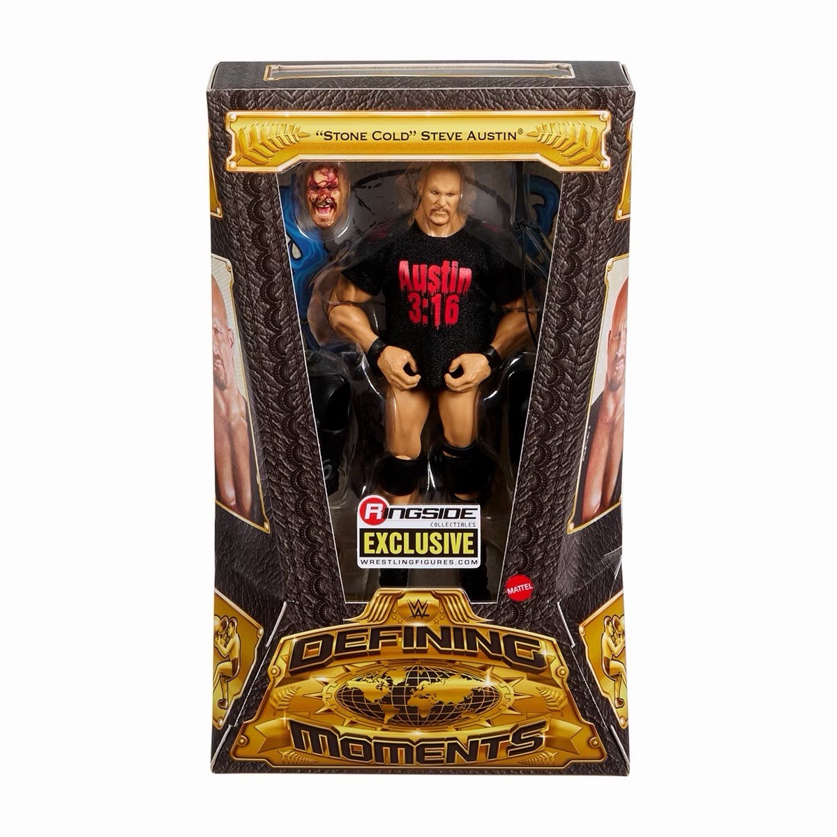 WWE Defining Moments Ringside Exclusive Bloody Stone Cold Steve Austin Figure WWE Defining Moments Ringside Exclusive Bloody Stone Cold Steve Austin Figure