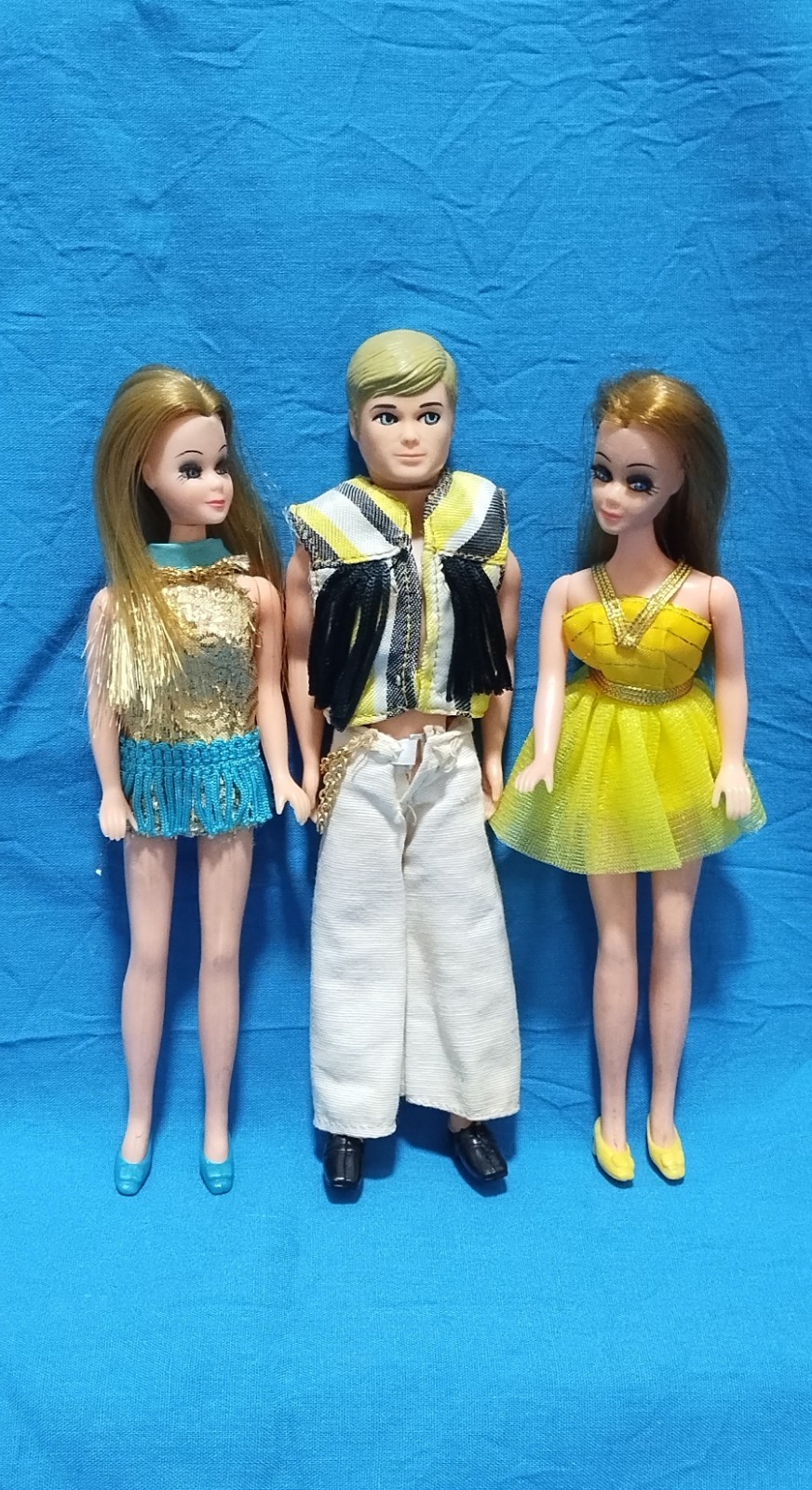 Mattel Vintage ‘70’s- HTF  Topper Dawn- Dancing Dawn & Dancing  RON Dolls -NICE