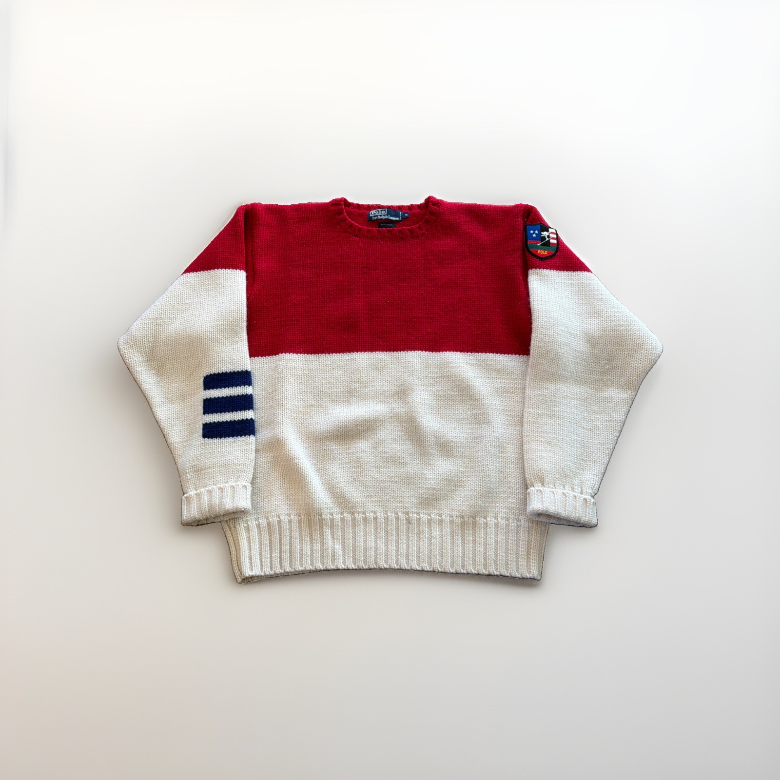 Vintage Polo Ralph Lauren Sweater Mens XL Stadium Suicide Ski Wool Knit 90s Vintage Polo Ralph Lauren Sweater Mens XL Stadium Suicide Ski Wool Knit 90s