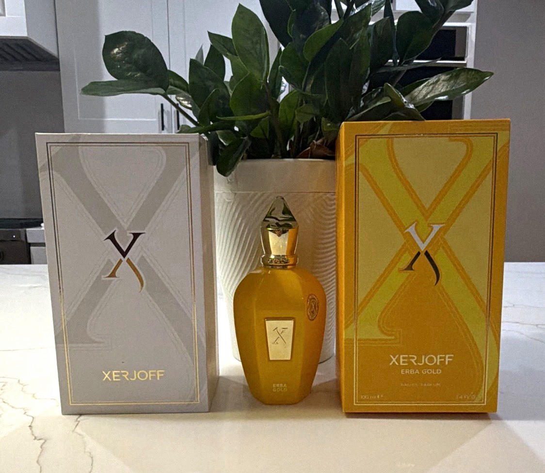 Xerjoff Erba Gold Eau de Parfum Spray, Regular Size 3.4 fl oz 95% full
