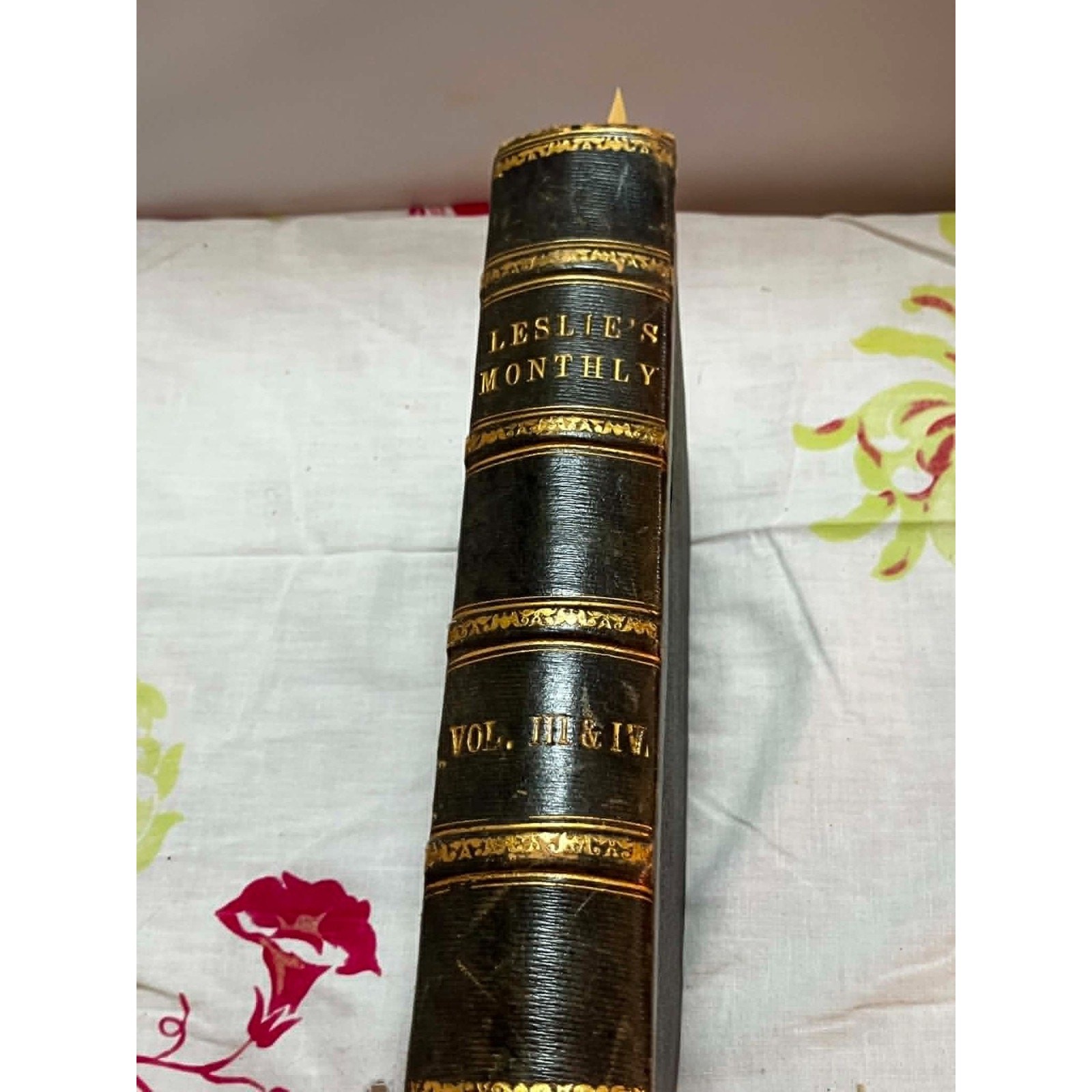 Frank Leslie\'s Ten Cent Monthly July 1864-July 1865 Vol III & IV Civil War Frank Leslie\'s Ten Cent Monthly July 1864-July 1865 Vol III & IV Civil War