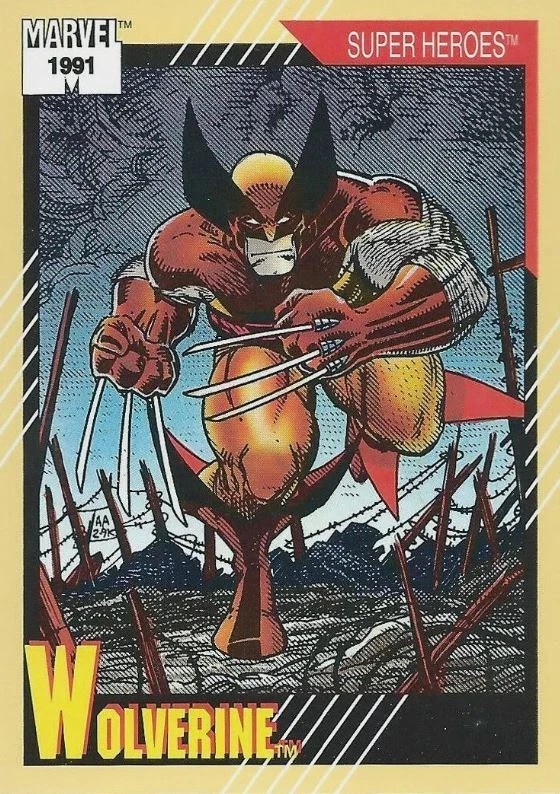 1991 Marvel Universe #50 Wolverine 1991 Marvel Universe #50 Wolverine