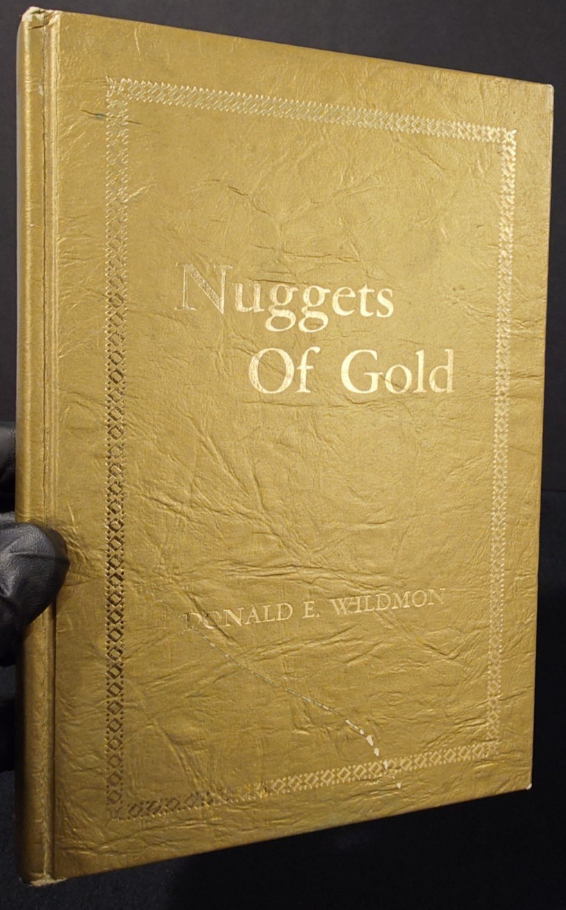 Vtg (1972) Nuggets of Gold by Donald E. Wildmon HC Five Star Publishers