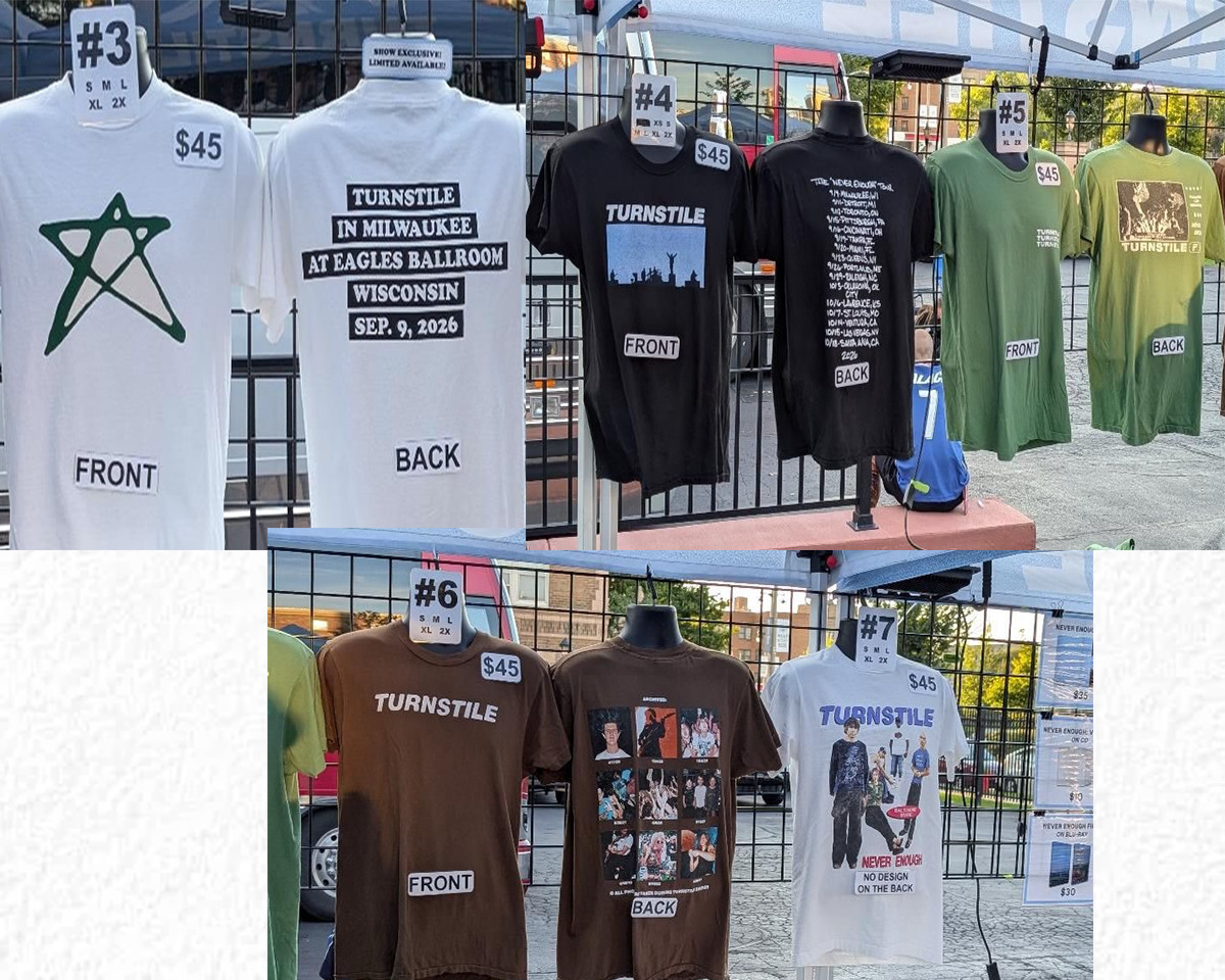 Turnstile 2026 North American Tour Merch Shirt Reprint