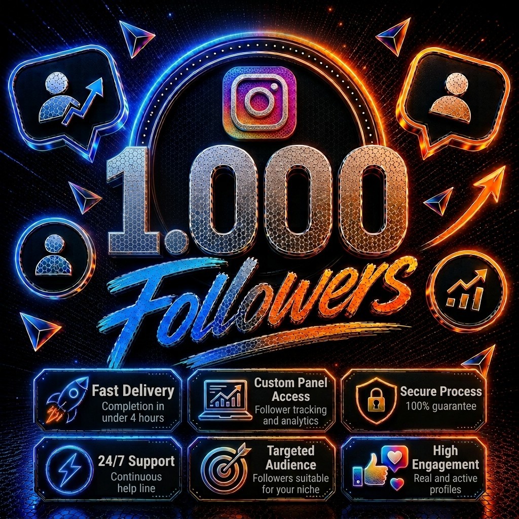 1000 followers