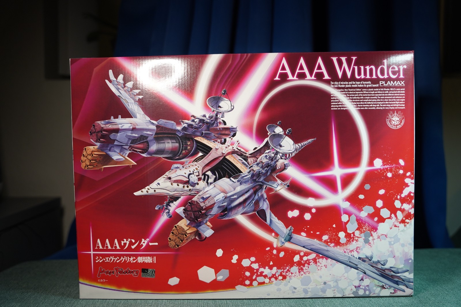 PLAMAX Rebuild of Evangelion AAA Wunder EVA Model Kit NEW Unopened PLAMAX Rebuild of Evangelion AAA Wunder EVA Model Kit NEW Unopened