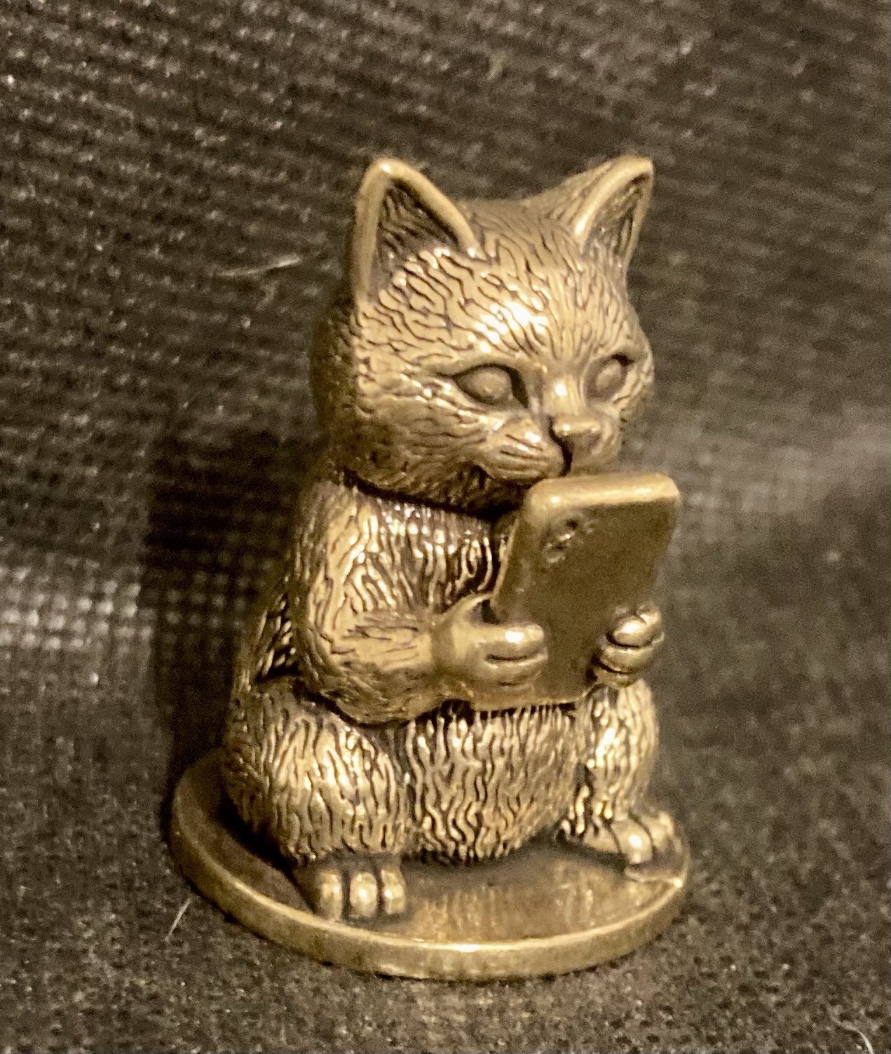Cute Cat Using a Cellphone 1 1/2 Cute Cat Using a Cellphone 1 1/2