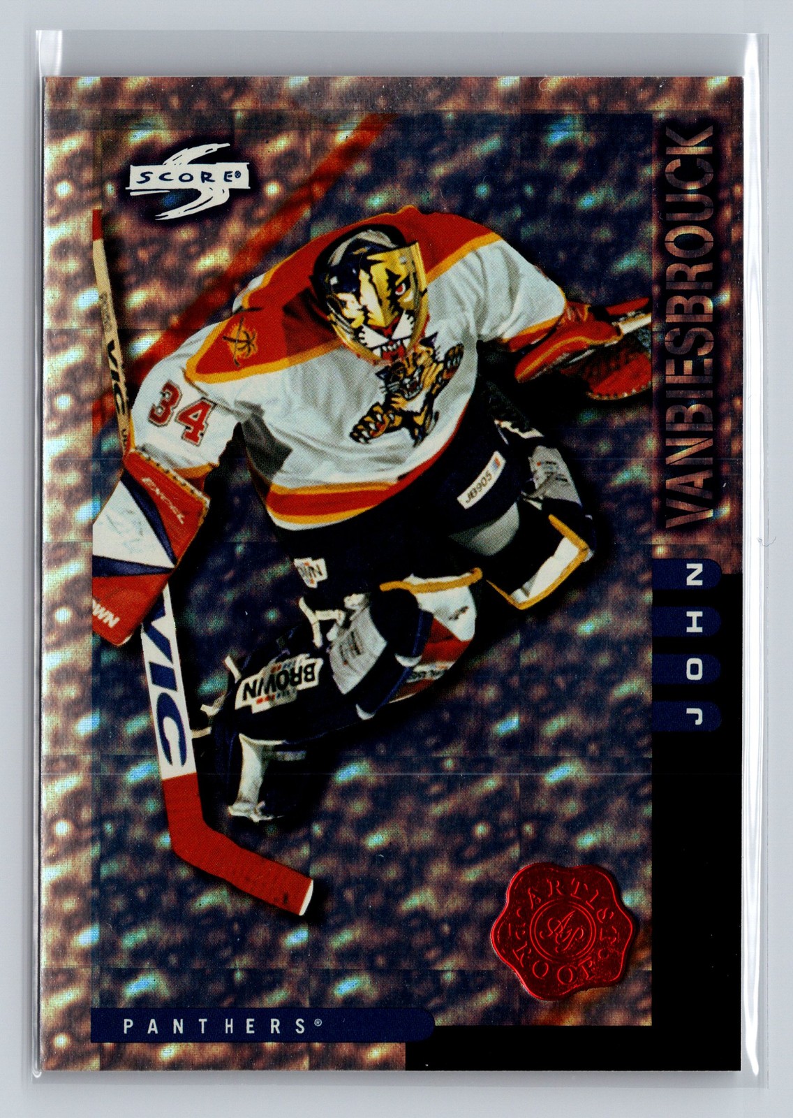 1997-98 Score #34 Patrick Roy Red Artist Proof