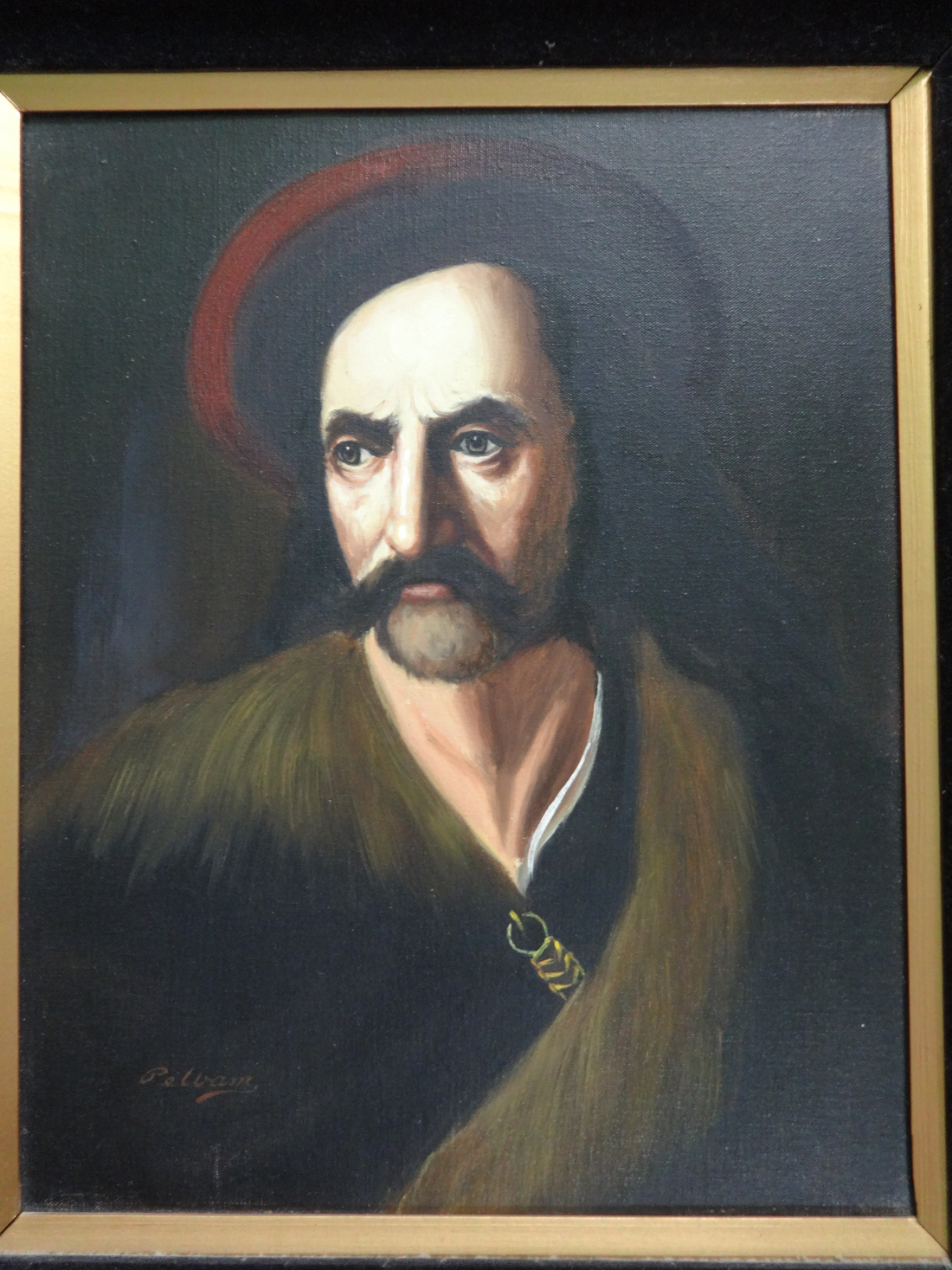 Signed Antique Art David Pelbam Oil Painting Original Canvas Framed Invaluable