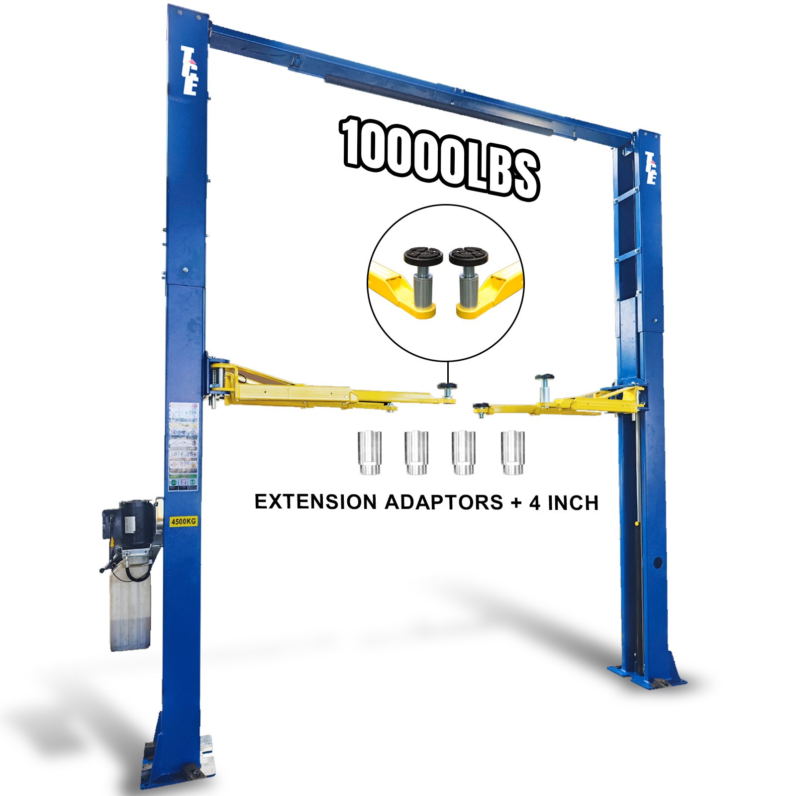 TCE 2 Post Lift 10000lbs 220V Two Post Lift Auto Lift Car Lift -- Self-pickup
